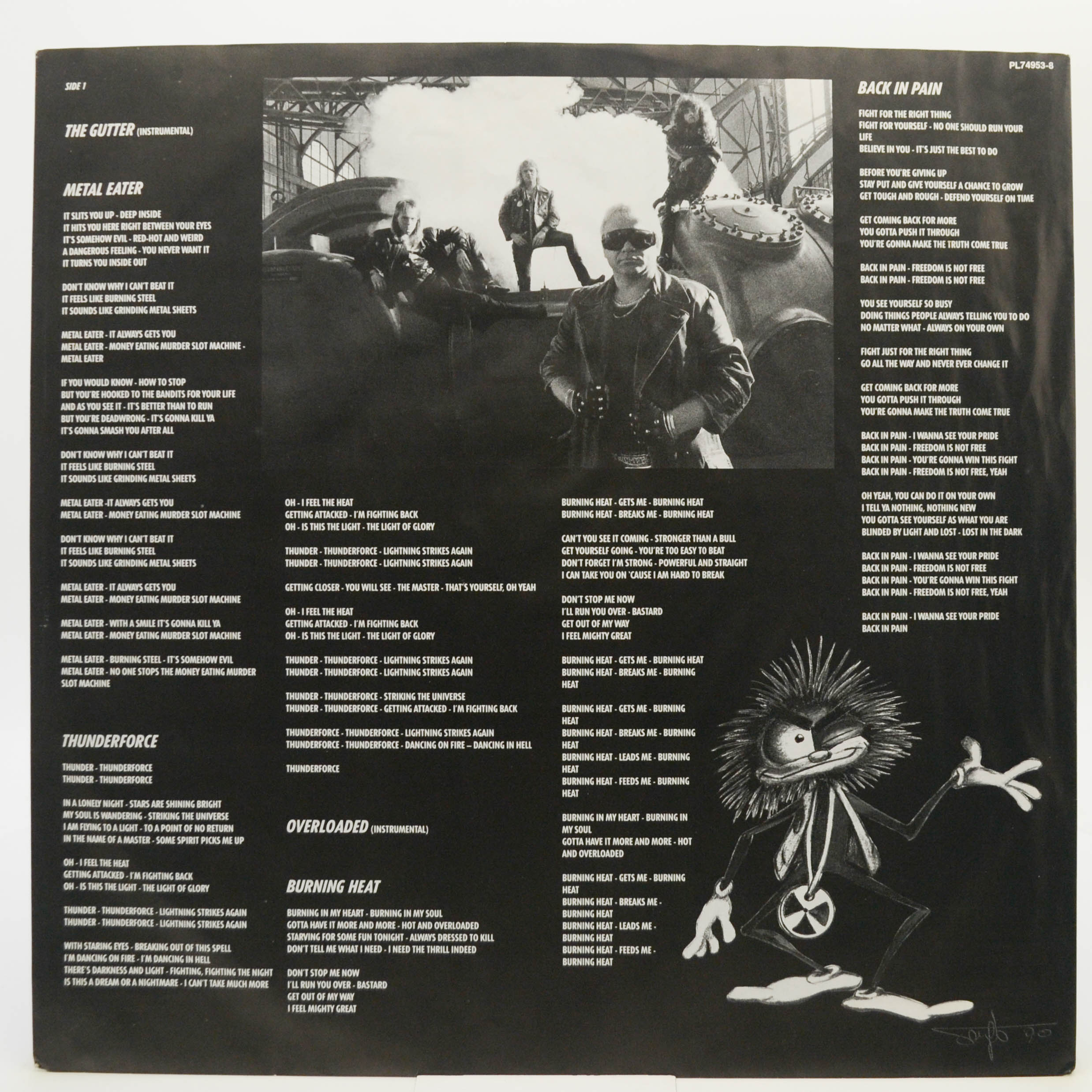 Виниловая пластинка U.D.O. — Timebomb, 1991