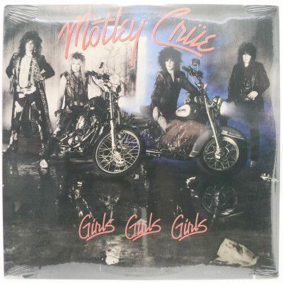 Виниловая пластинка Girls, Girls, Girls (1-st, USA), 1987