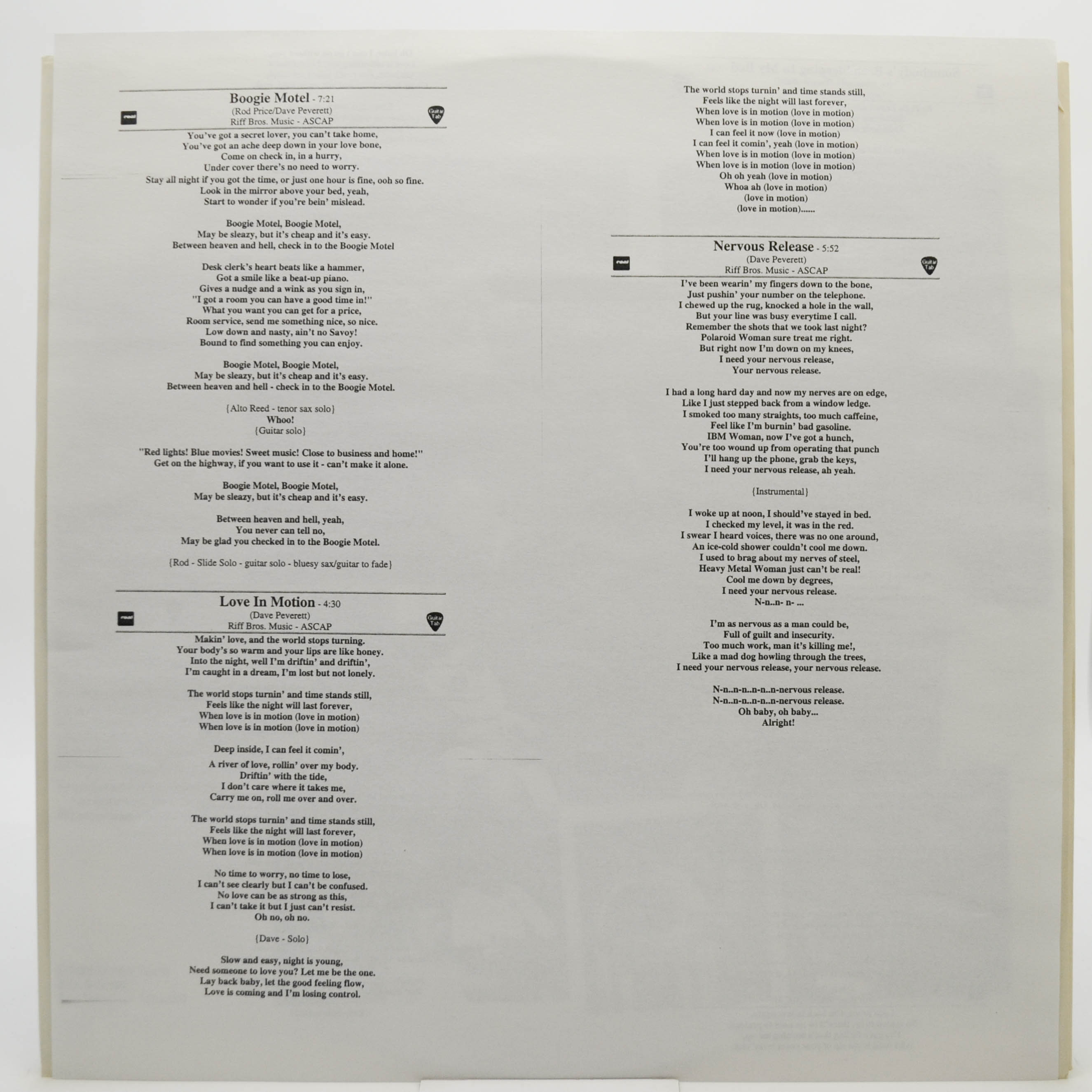 Foghat — Boogie Motel (USA), 1979