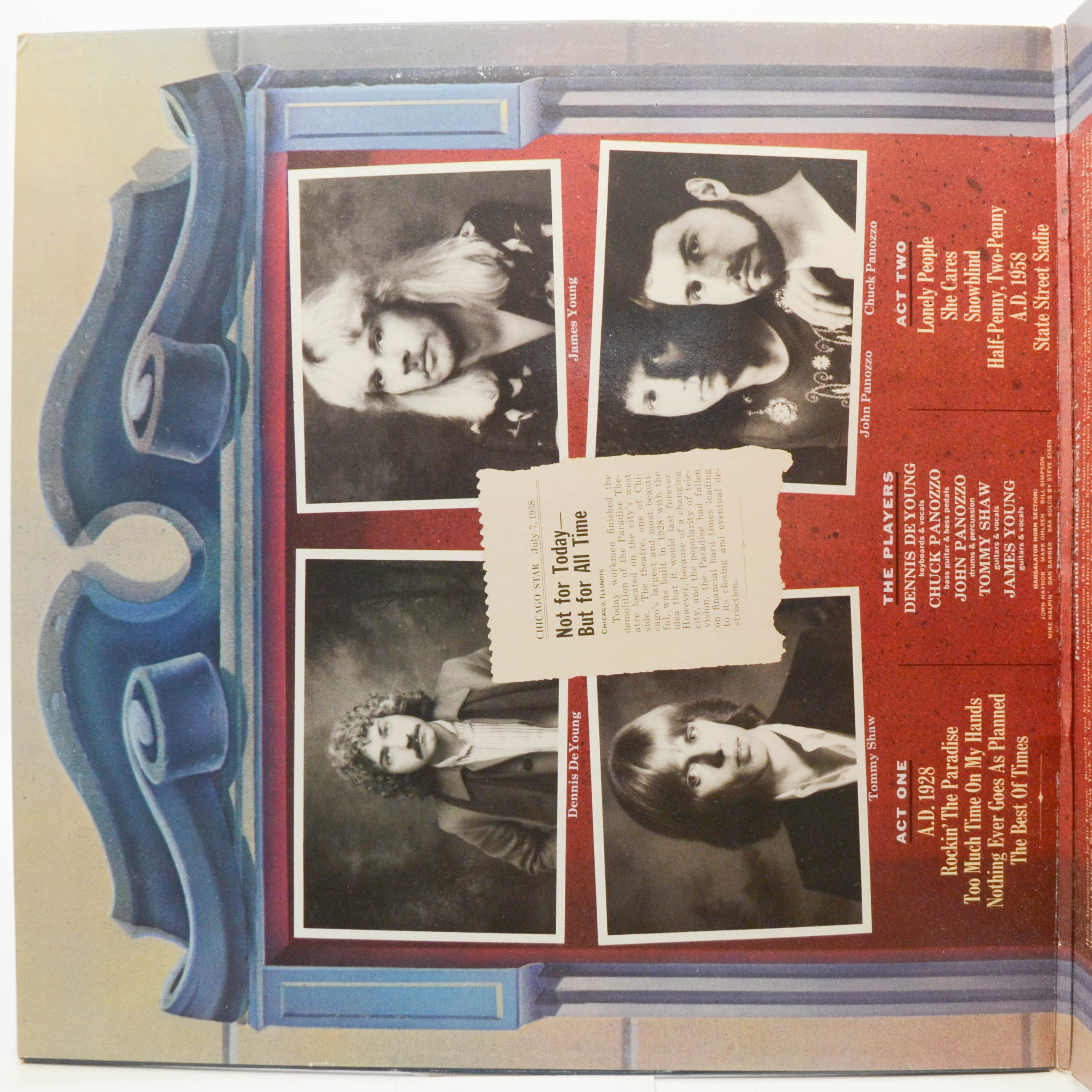 Styx — Paradise Theatre, 1981