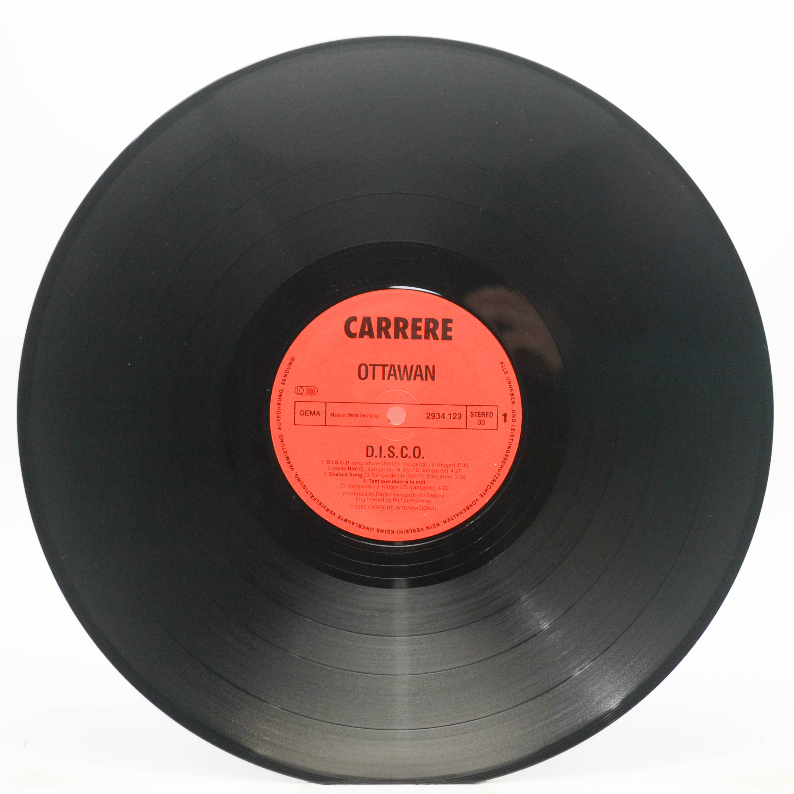 Виниловая пластинка Ottawan — D.I.S.C.O., 1980
