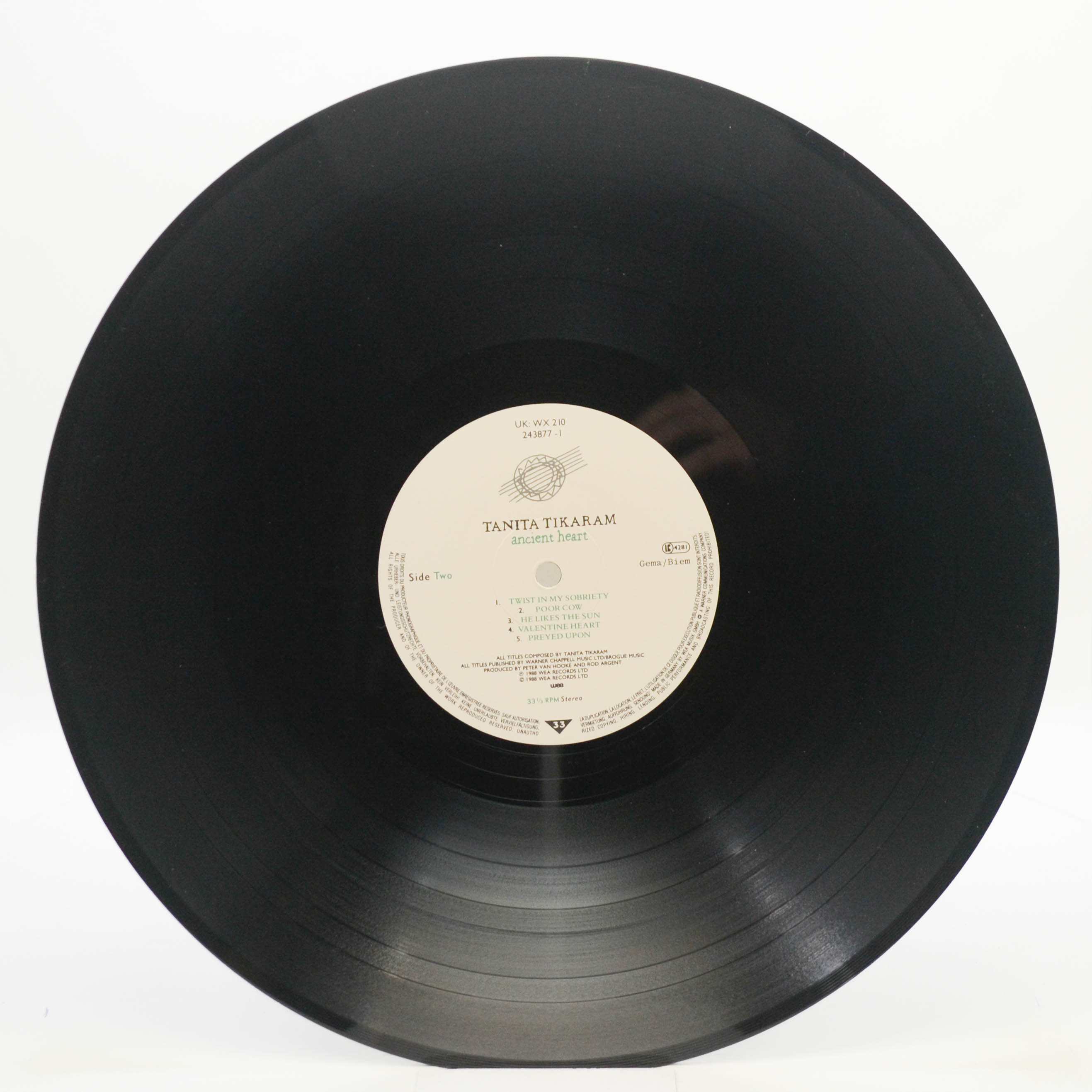 Tanita Tikaram — Ancient Heart, 1988