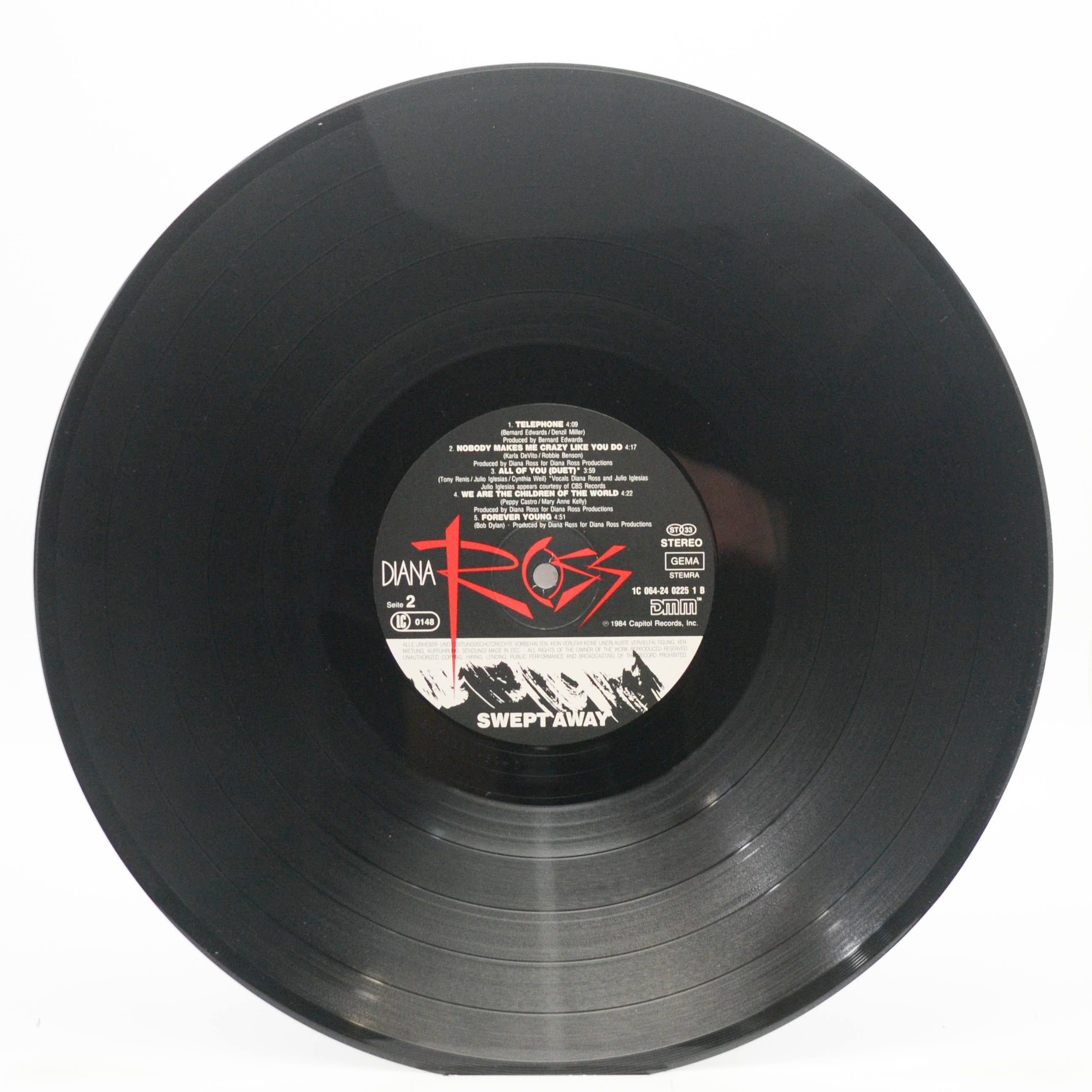 Diana Ross — Swept Away, 1984