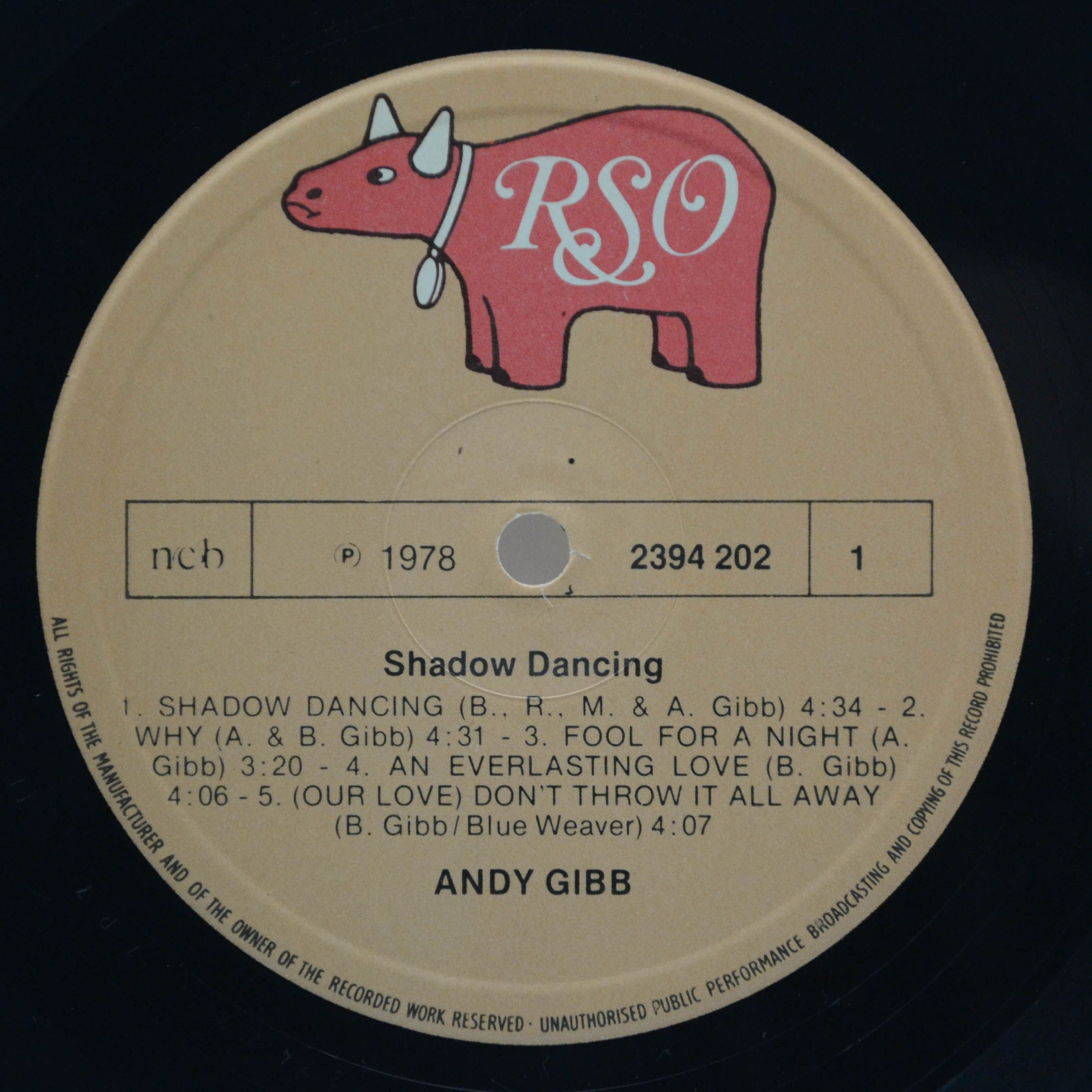 Andy Gibb — Shadow Dancing, 1978