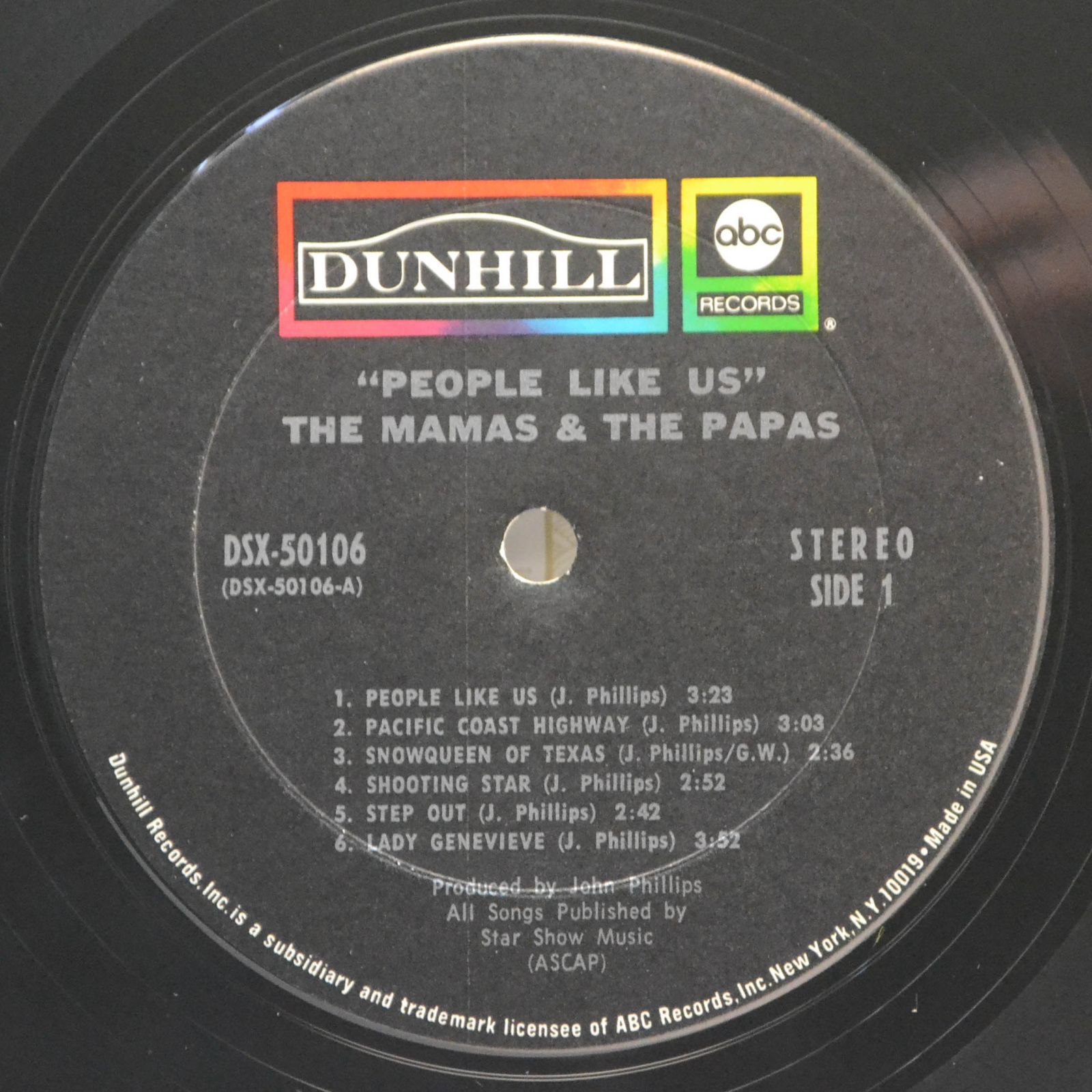 Виниловая пластинка Mamas & The Papas — People Like Us, 1971