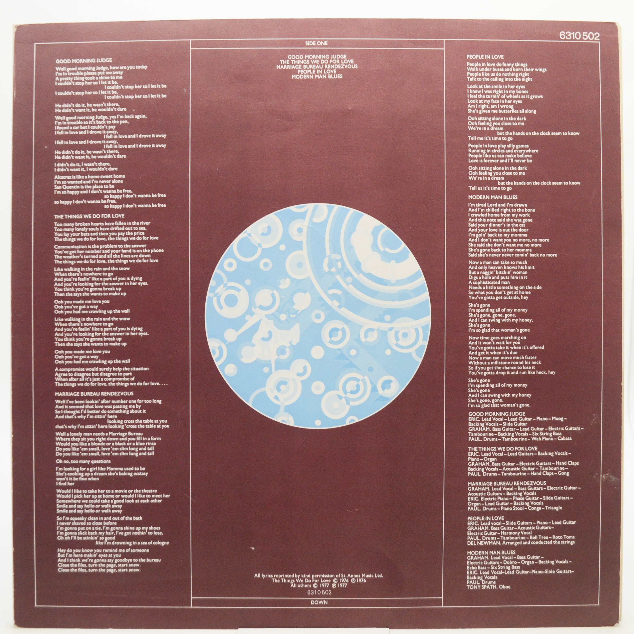 Виниловая пластинка 10cc — Deceptive Bends, 1977