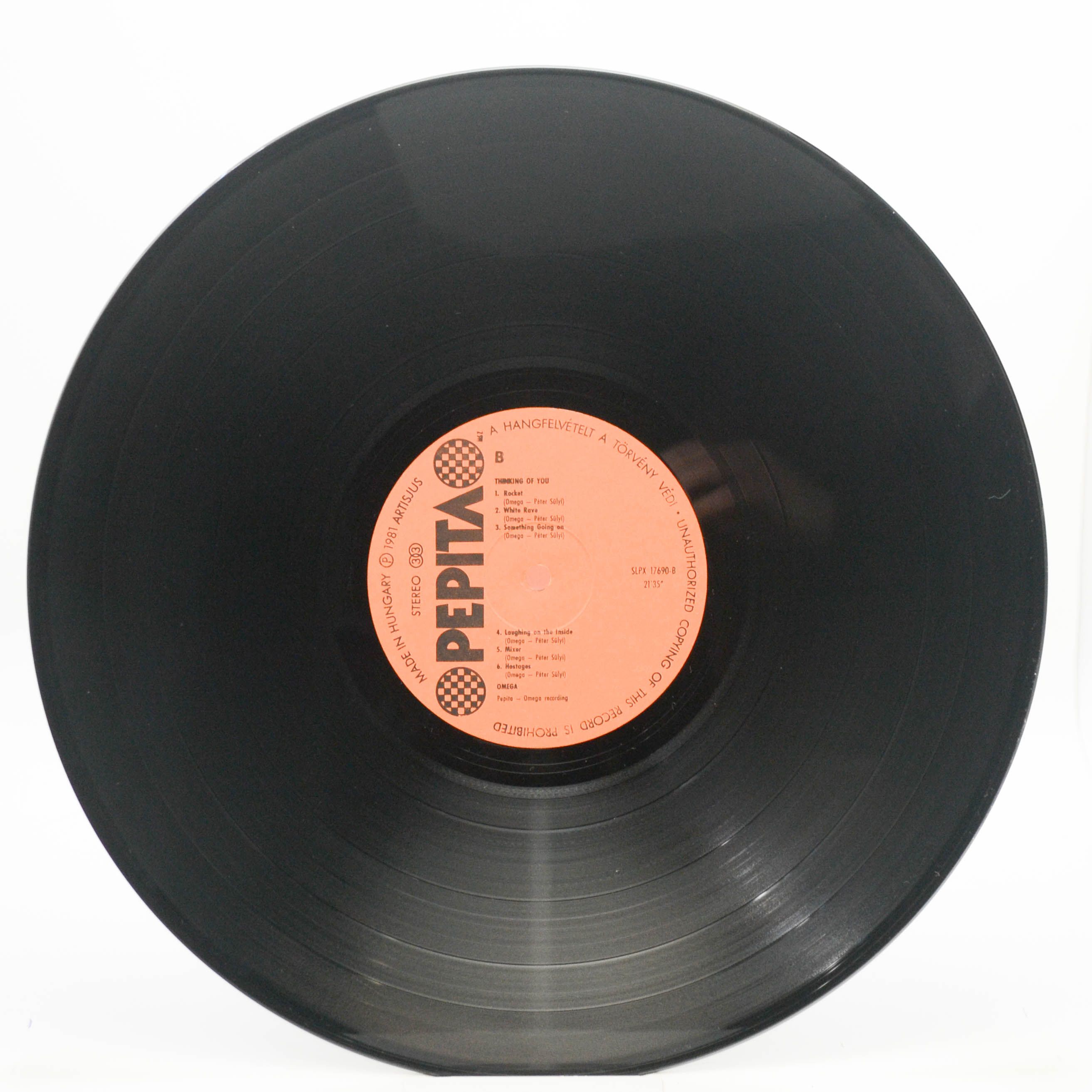 Виниловая пластинка Omega — Az Arc, 1981