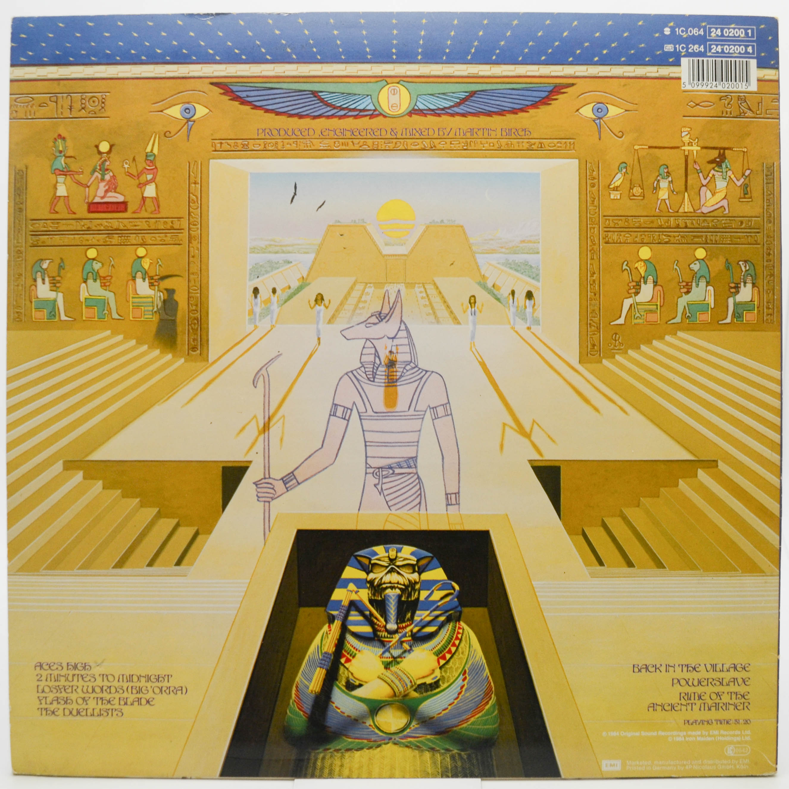 Iron Maiden — Powerslave, 1984