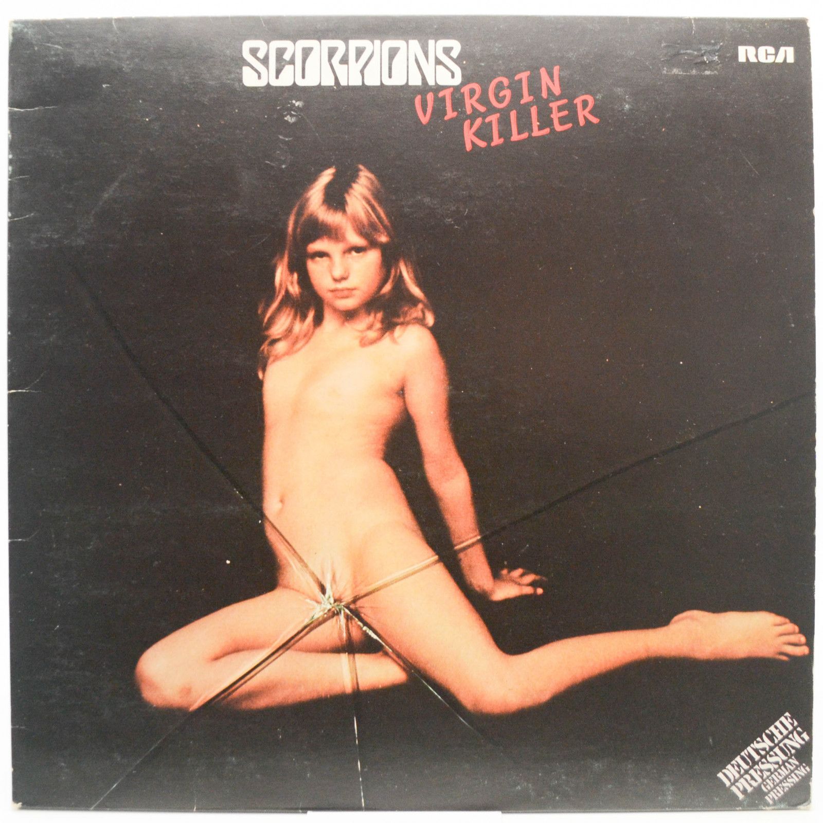 Виниловая пластинка Scorpions — Virgin Killer (Germany), 1976