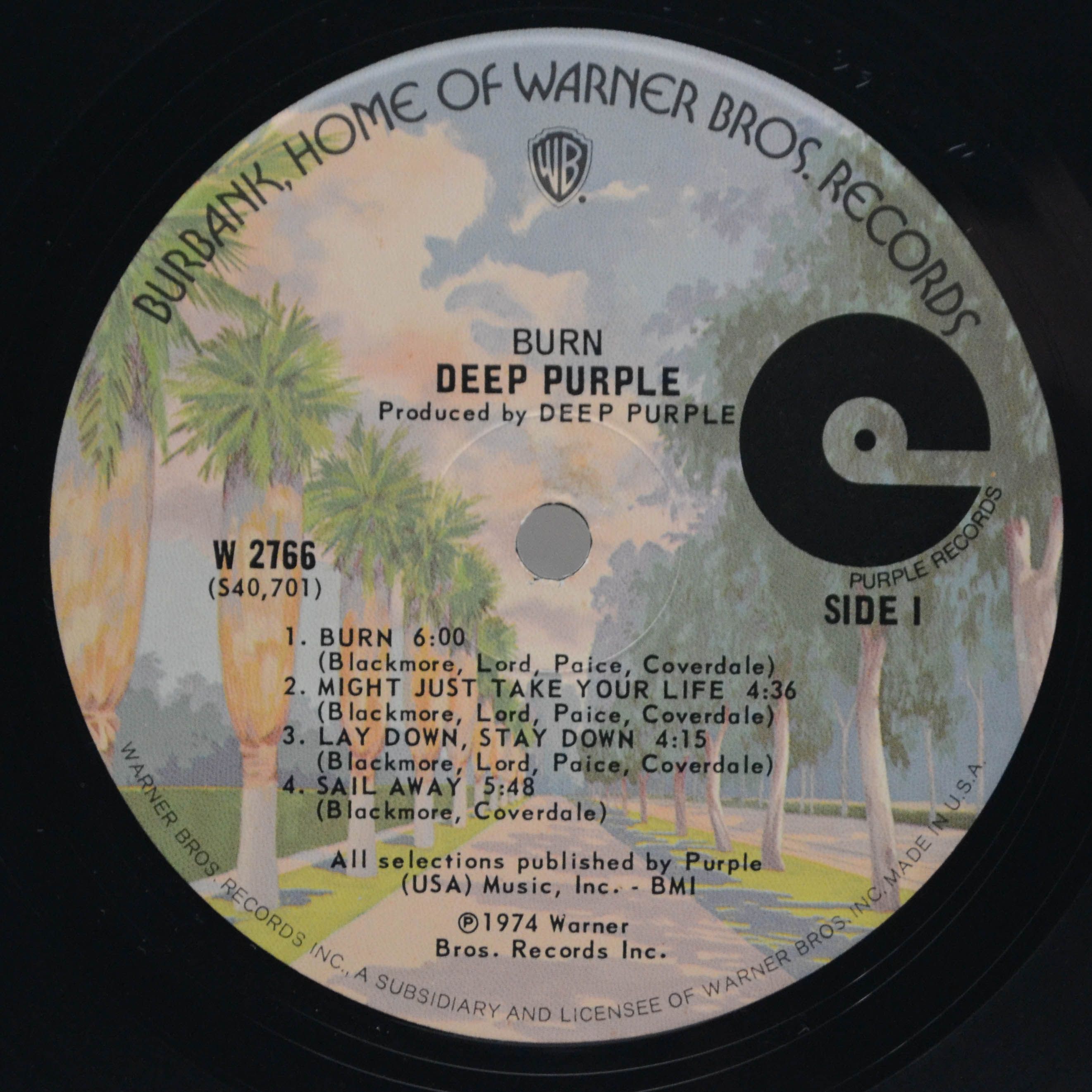 Deep Purple — Burn (USA), 1974