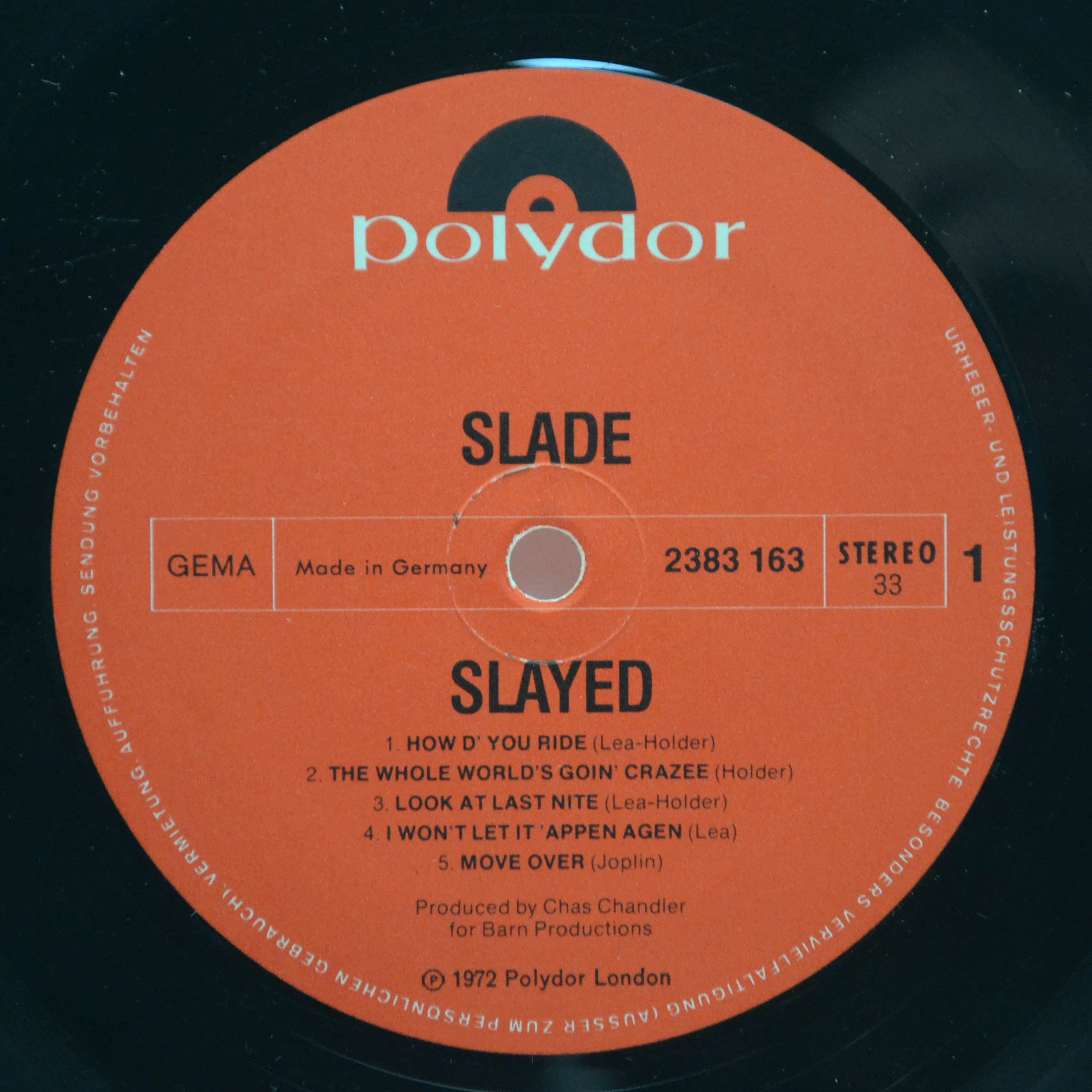Slade — Slayed?, 1972