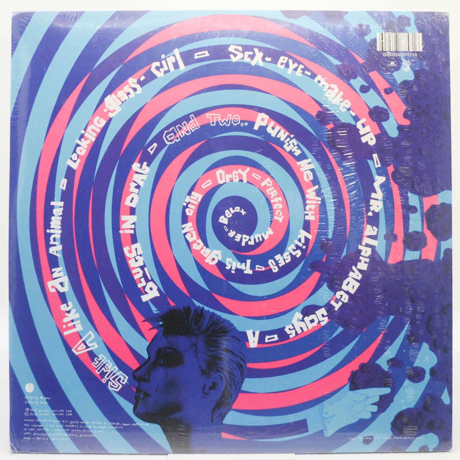 Виниловая пластинка Glove — Blue Sunshine, 1983