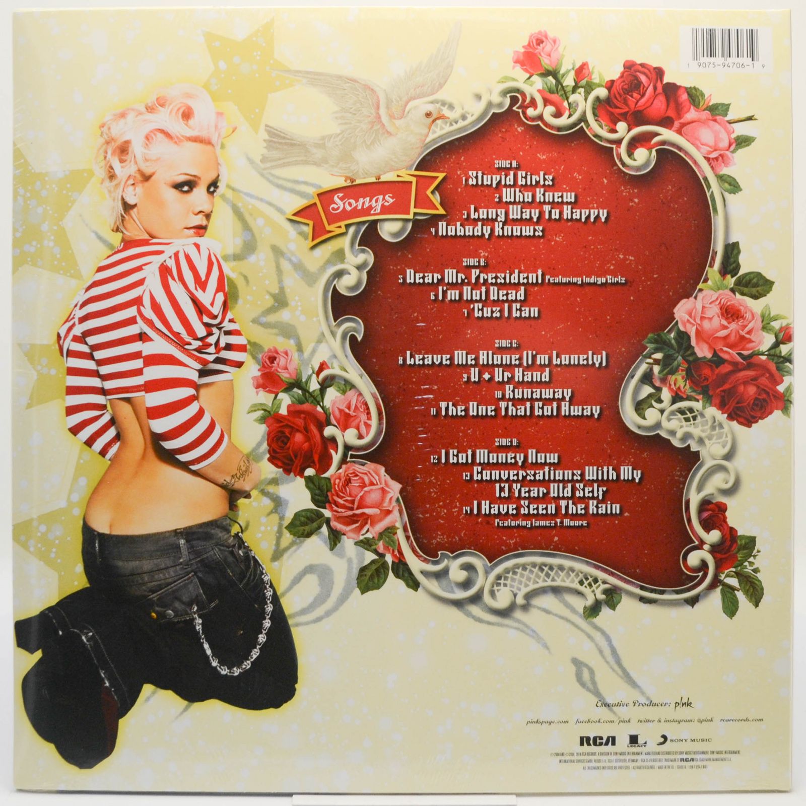 Виниловая пластинка P!NK — I'm Not Dead, 2019