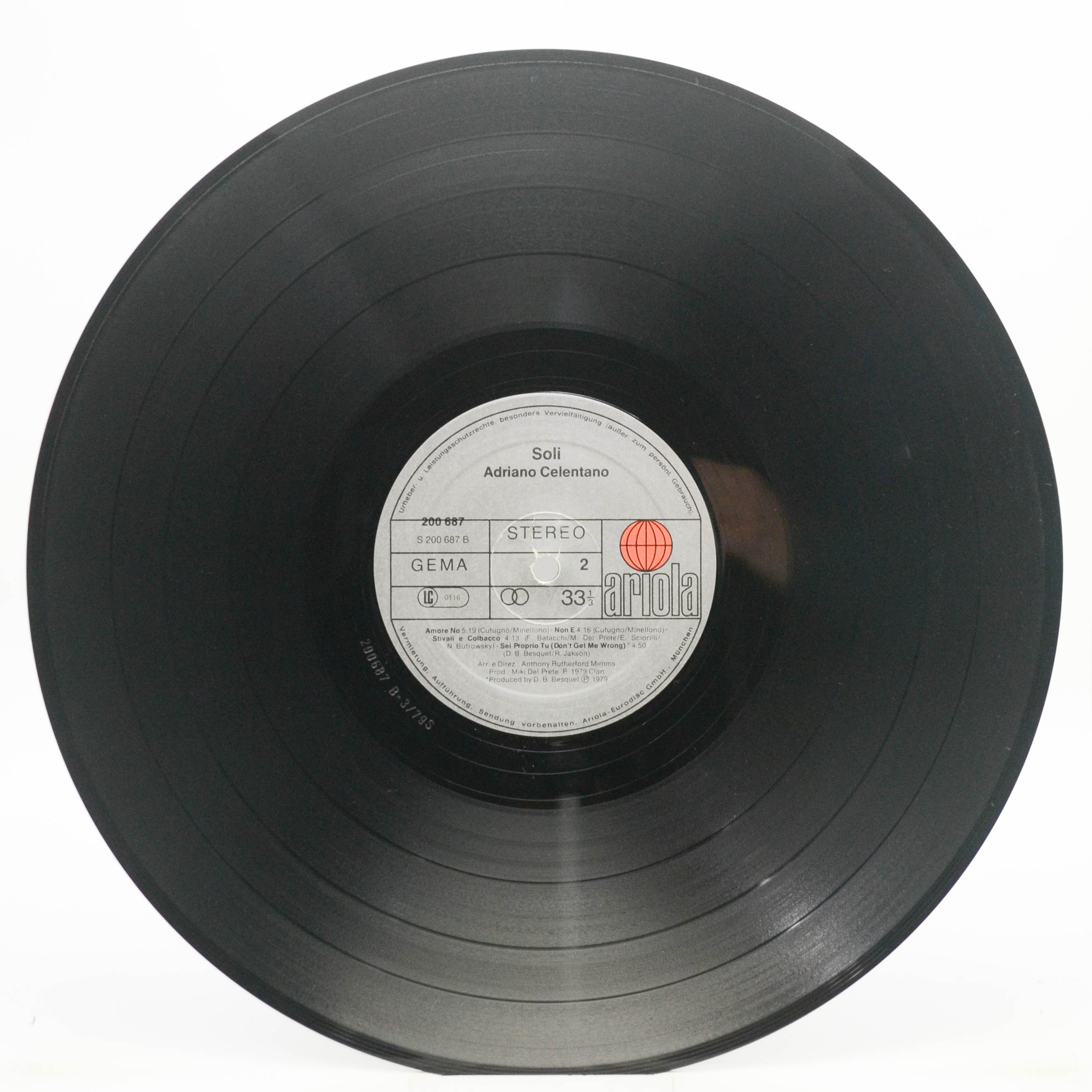 Adriano Celentano — Soli, 1979