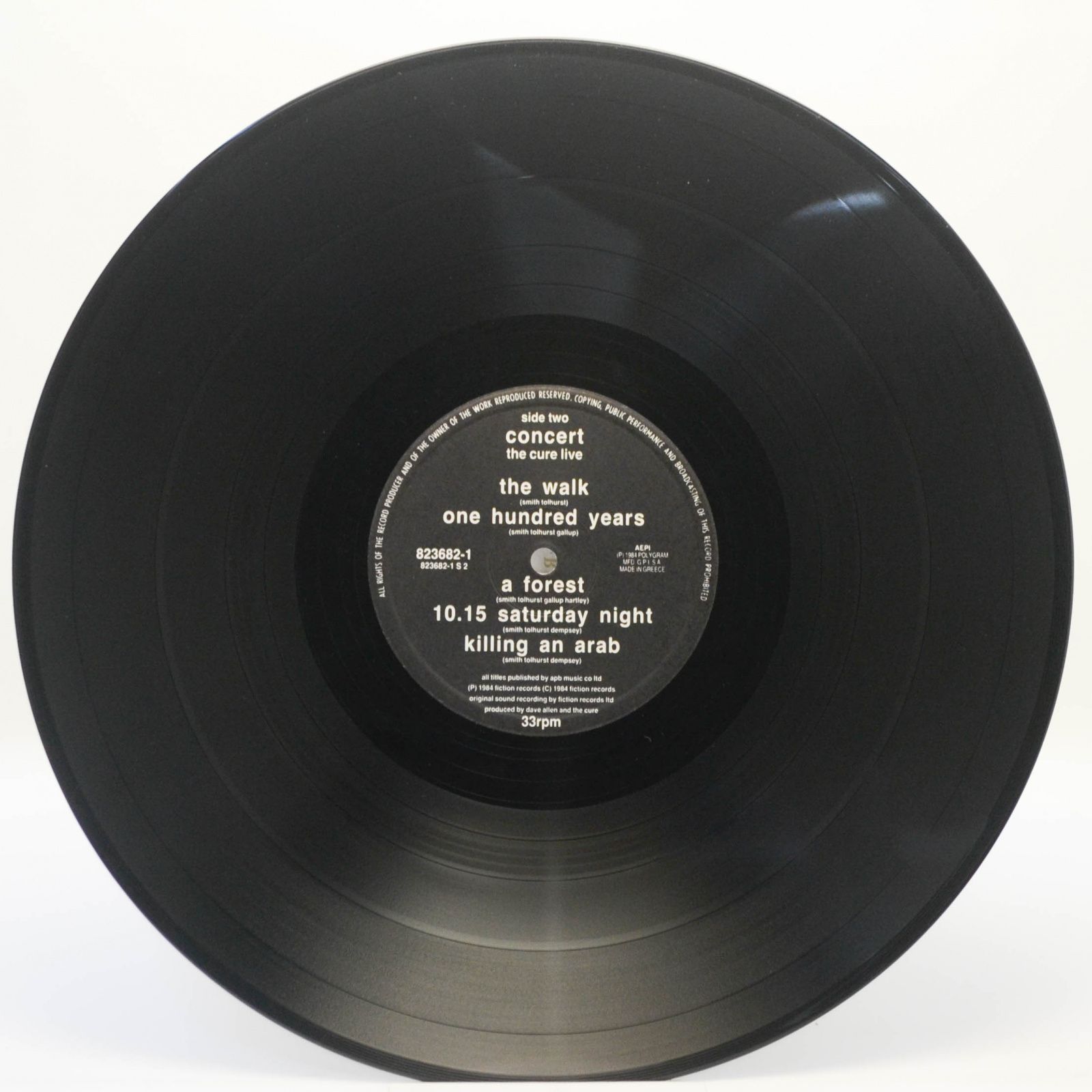 Cure — Concert - The Cure Live, 1984