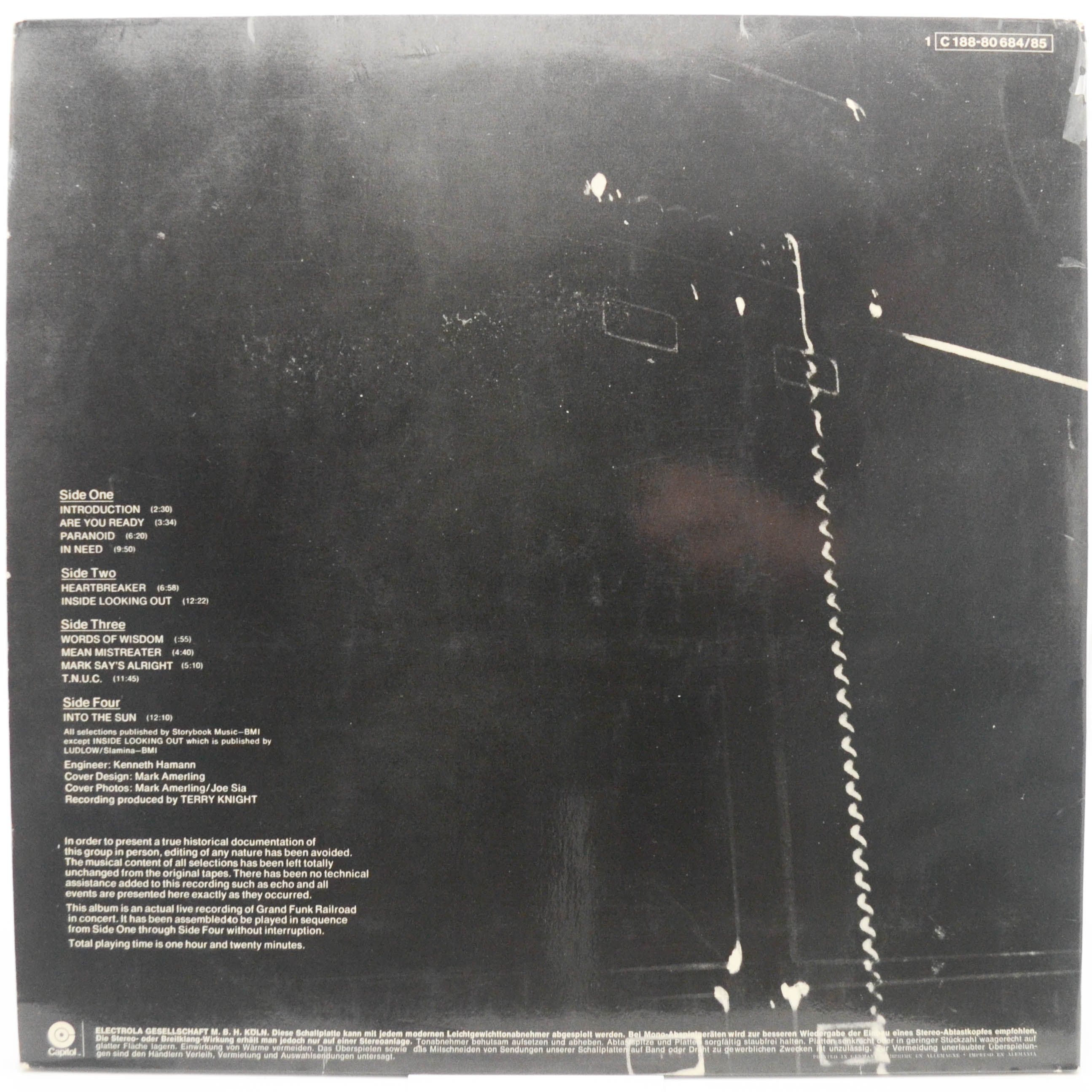 Виниловая пластинка Grand Funk — Live Album (2LP), 1970