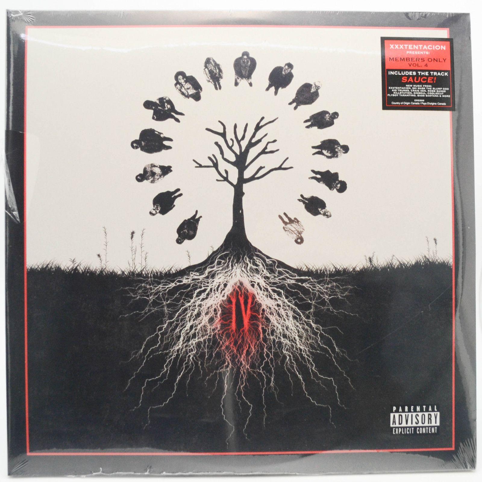 Виниловая пластинка Xxxtentacion — Members Only Vol. 4 (2LP, USA), 2019