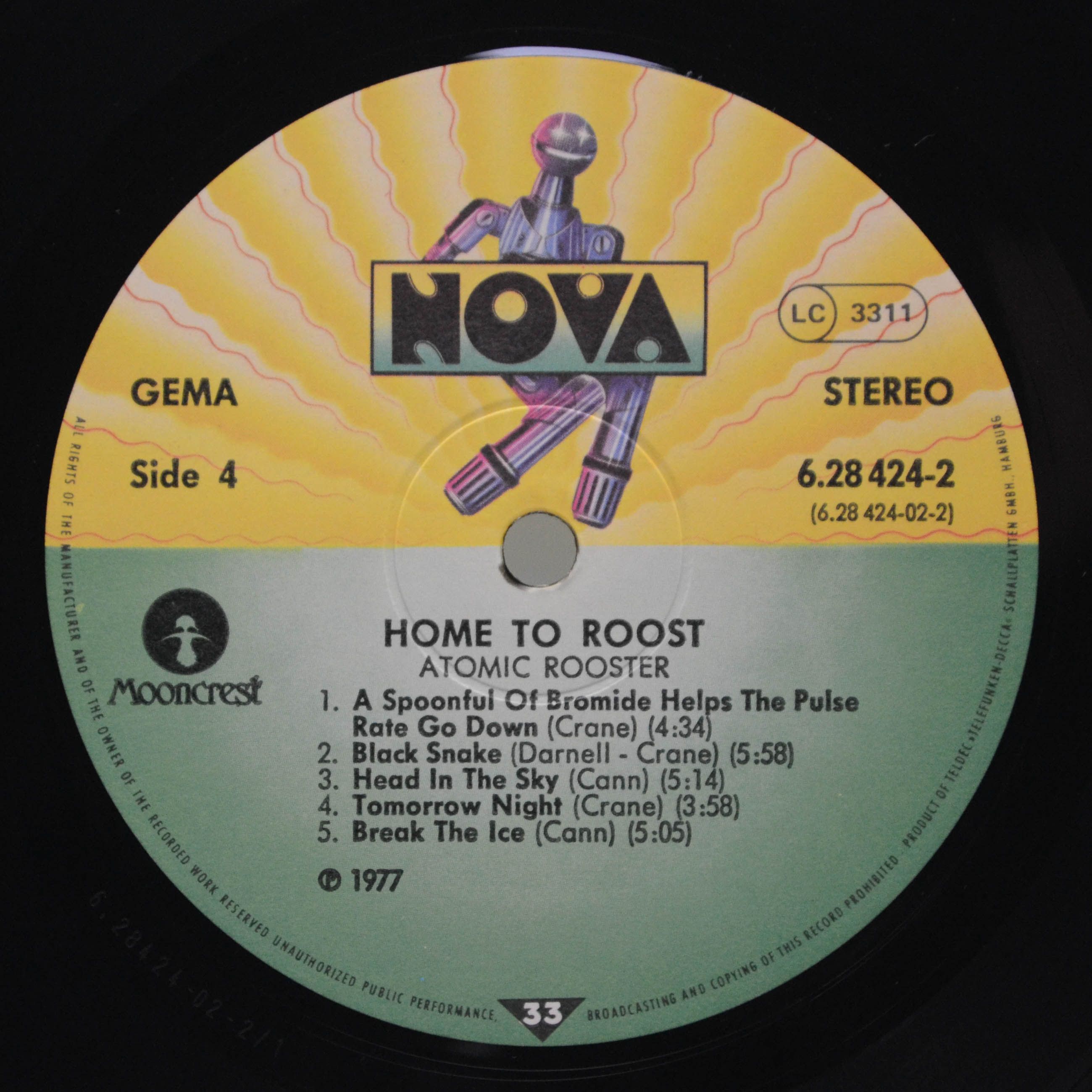 Виниловая пластинка Atomic Rooster — Home To Roost (2LP), 1977