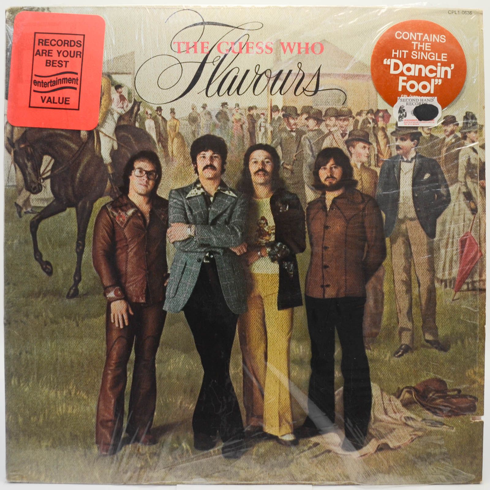 Виниловая пластинка Guess Who — Flavours (USA), 1974