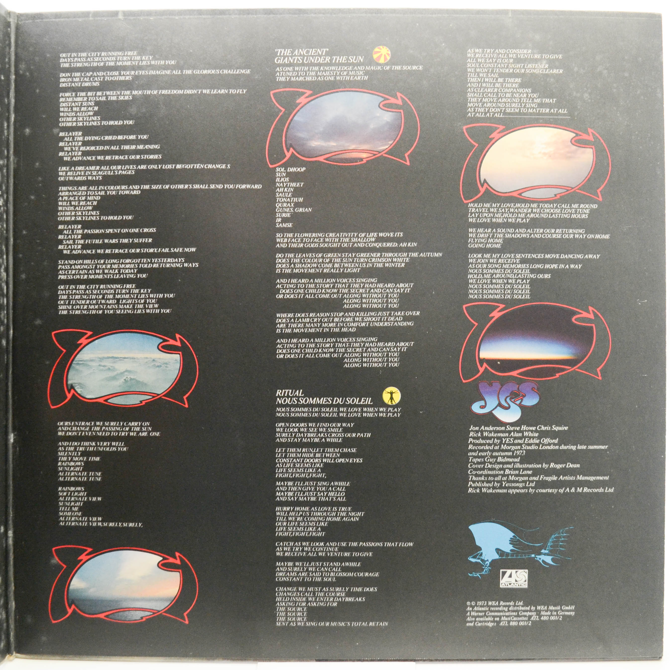 Виниловая пластинка Yes — Tales From Topographic Oceans (2LP), 1973