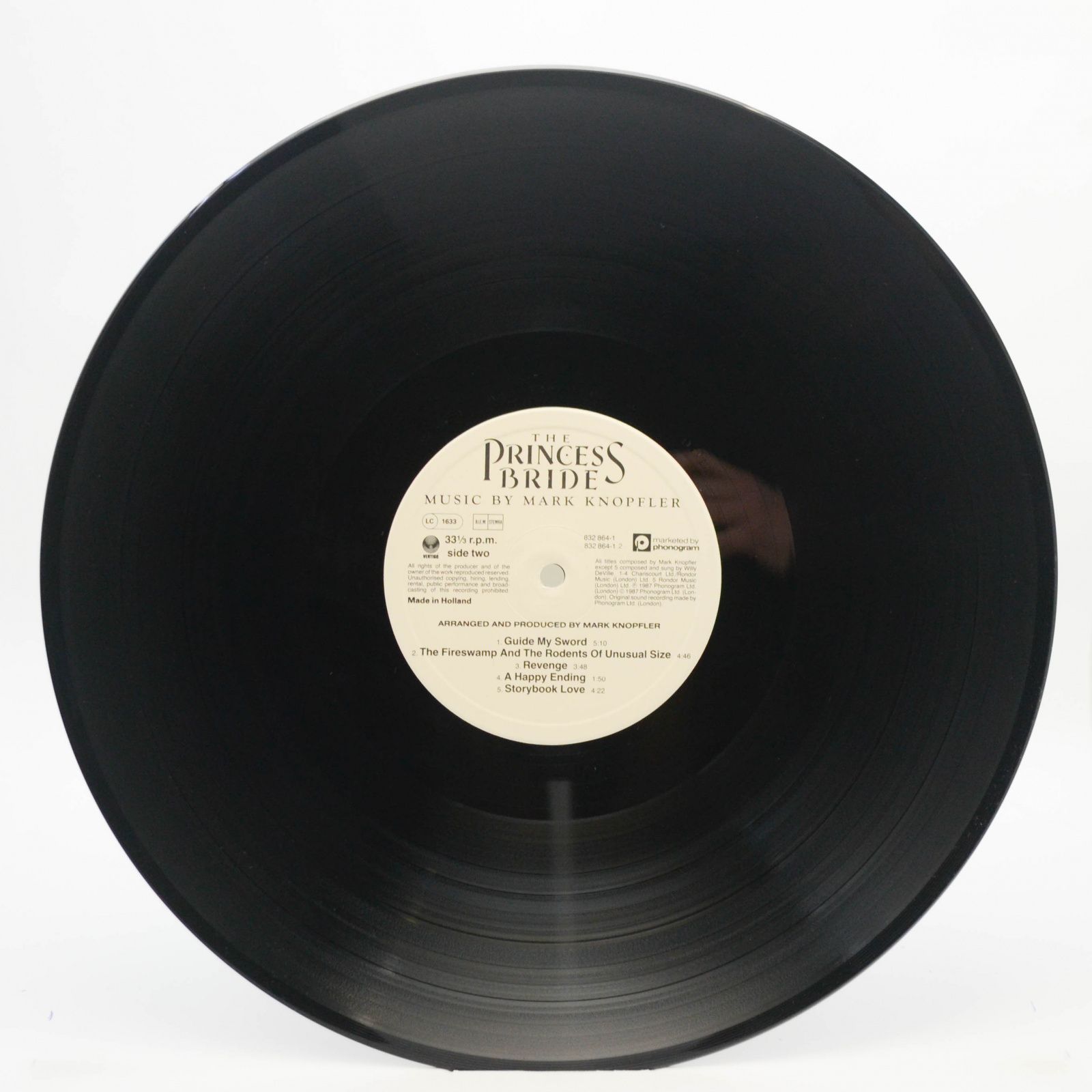 Mark Knopfler — The Princess Bride, 1987