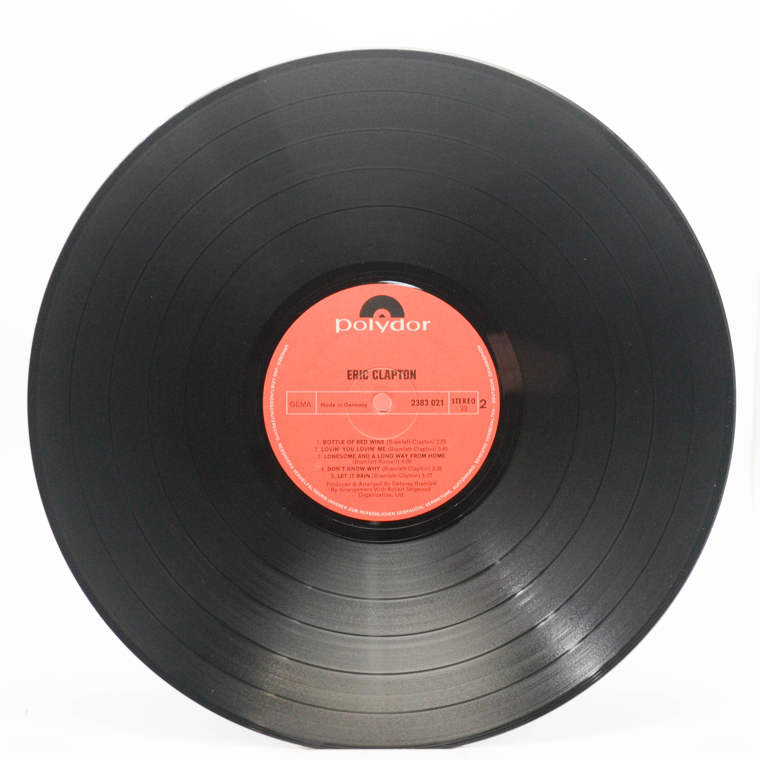 Eric Clapton — Eric Clapton, 1969