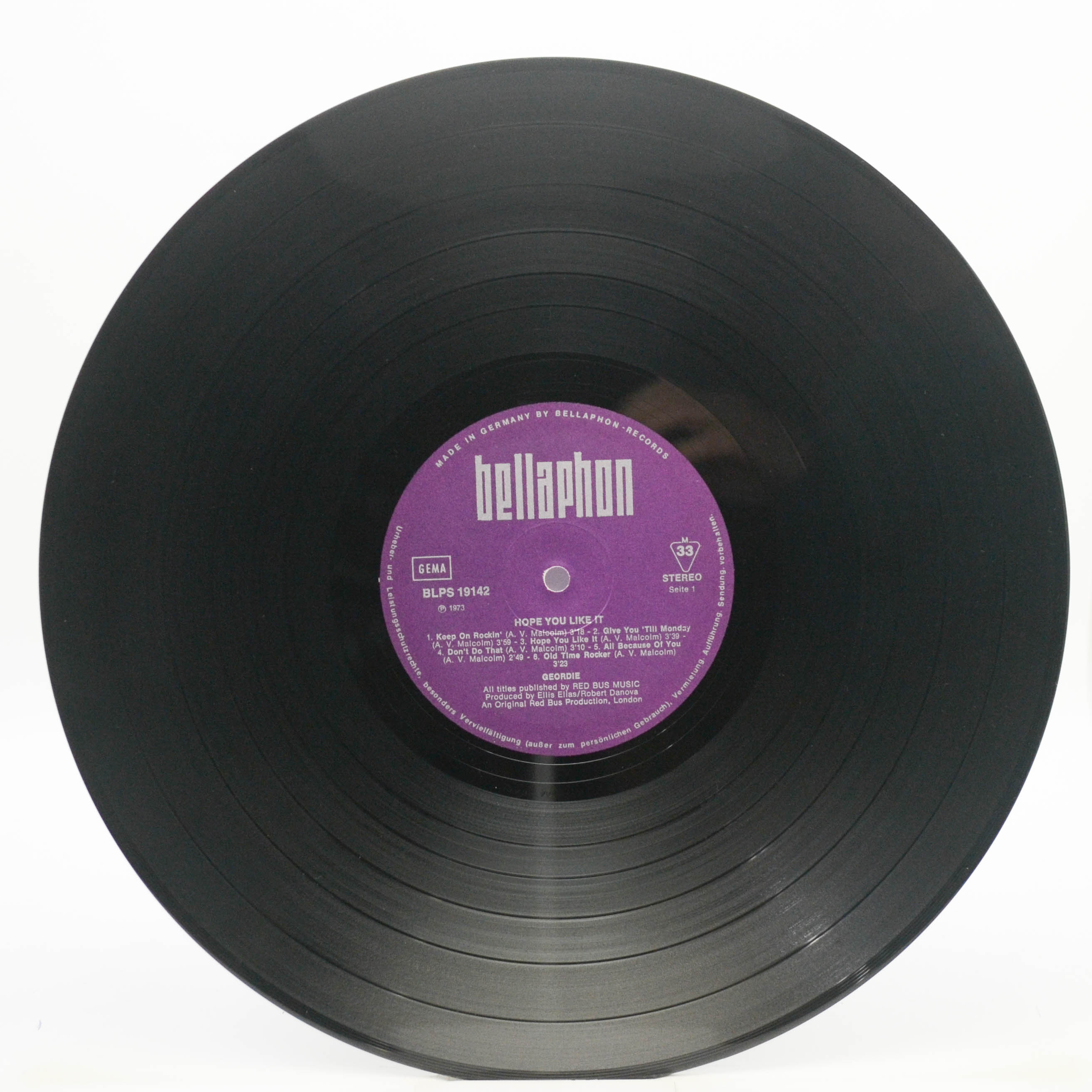 Виниловая пластинка Geordie — Hope You Like It, 1973