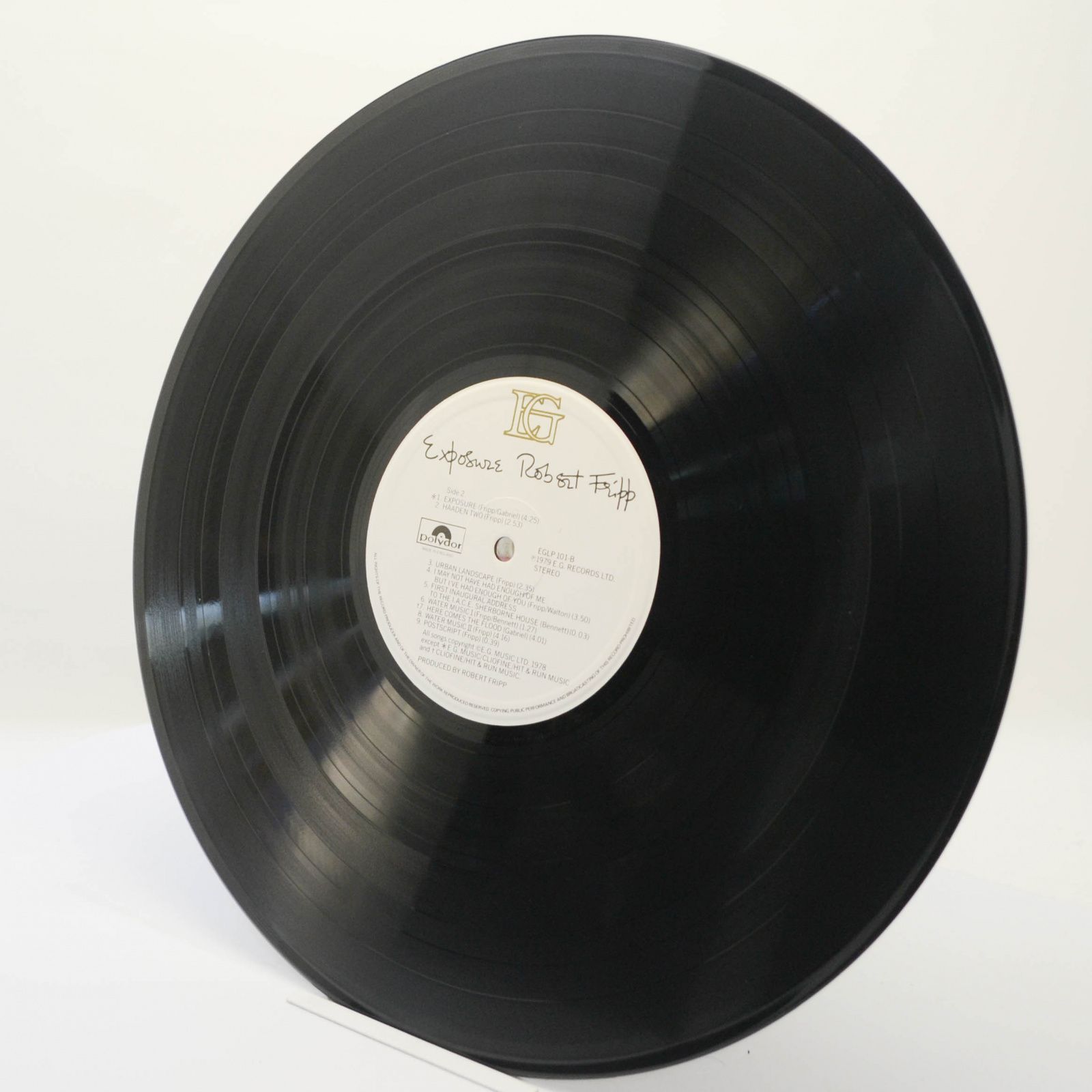 Robert Fripp — Exposure (1-st, UK), 1979