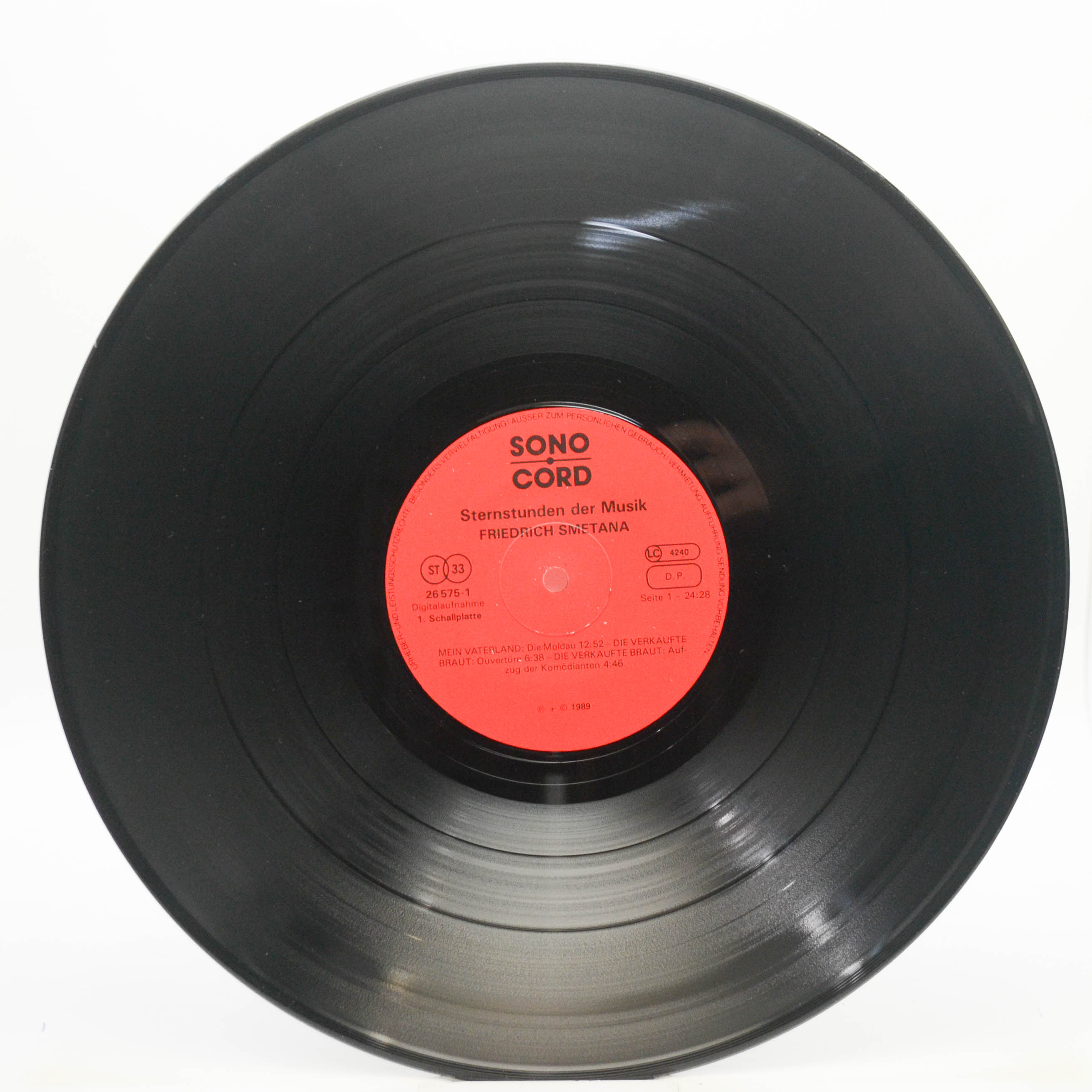 Виниловая пластинка Smetana — Sternstunden Der Musik (2LP), 1989