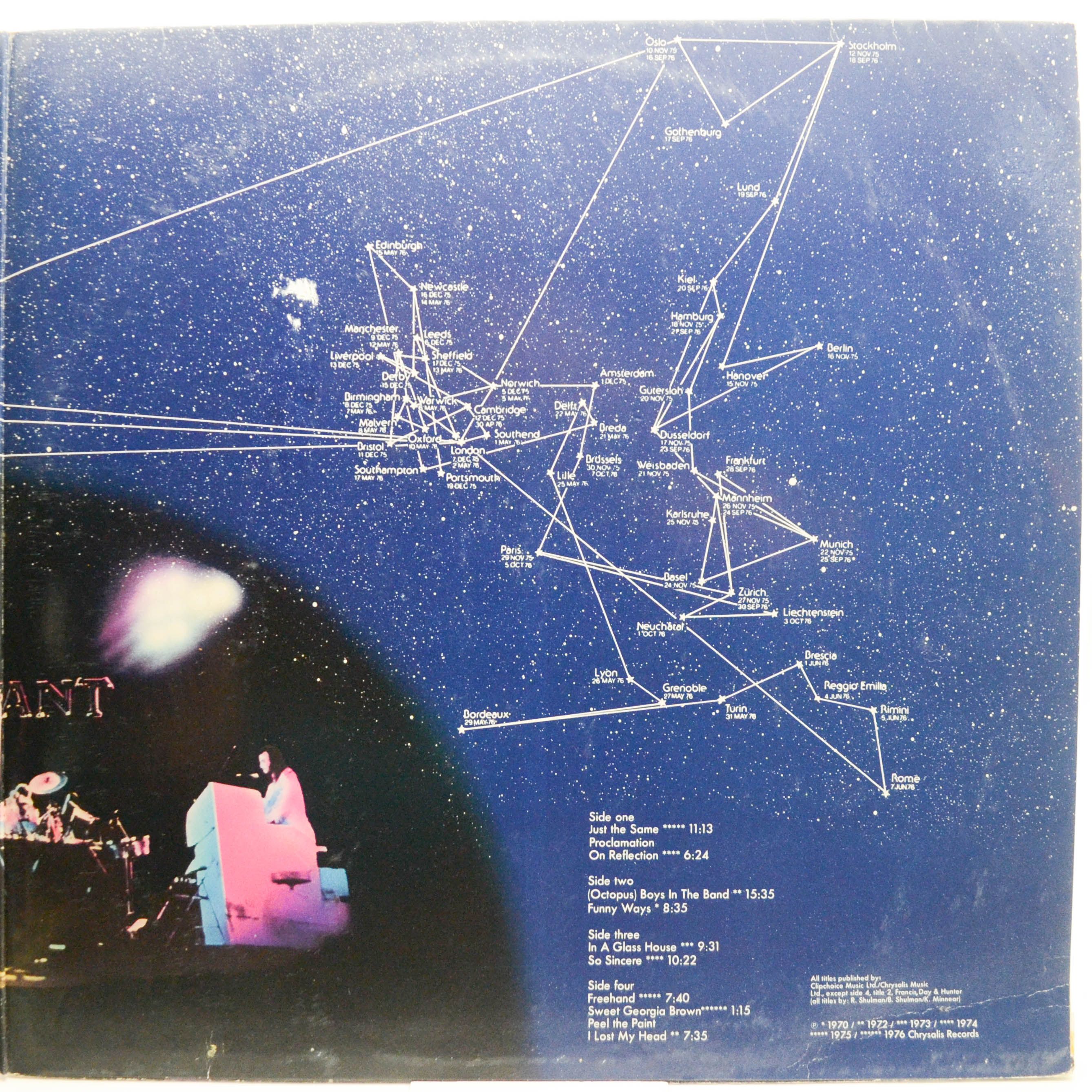 Gentle Giant — Playing The Fool (2LP), 1977