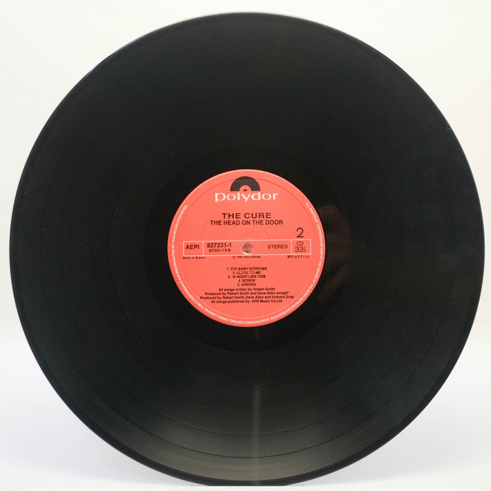 Cure — The Head On The Door, 1985