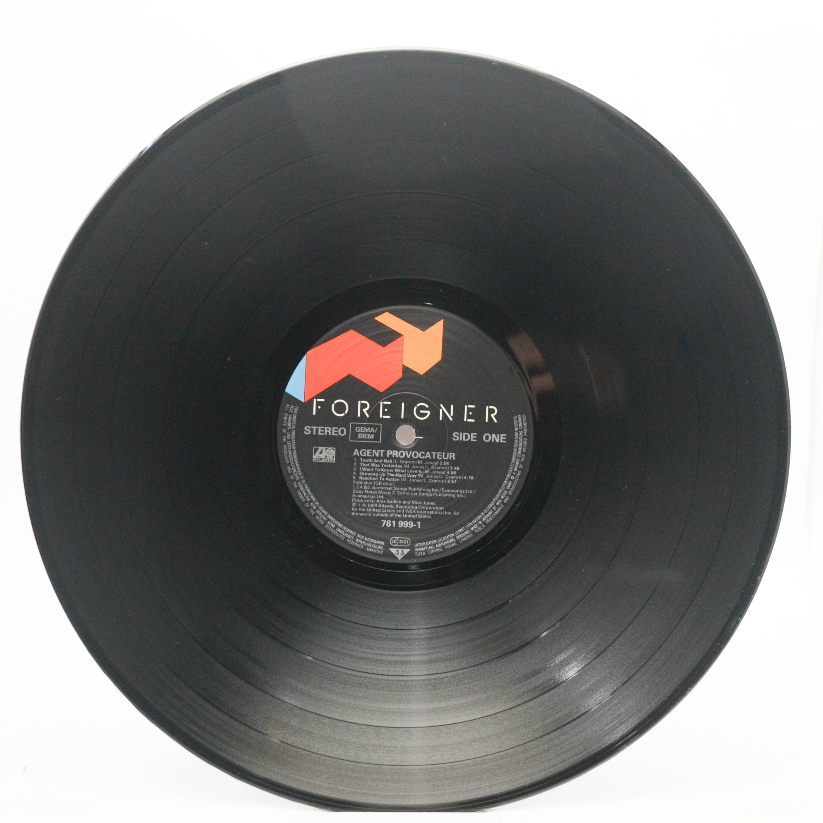 Foreigner — Agent Provocateur, 1984