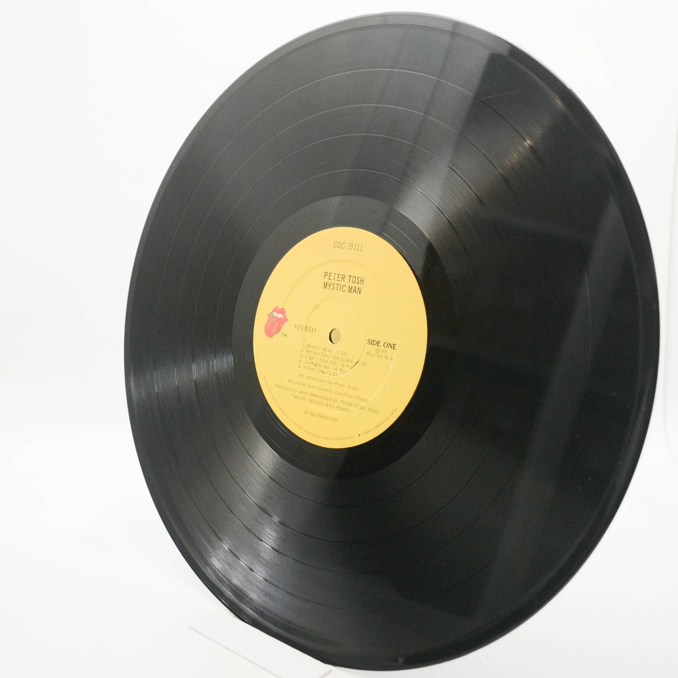 Виниловая пластинка Peter Tosh — Mystic Man (1-st, USA), 1979