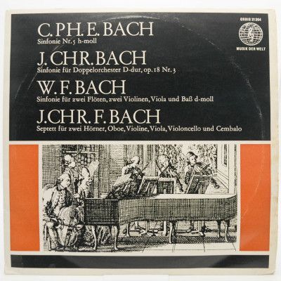 Виниловая пластинка Bach-Söhne, 1963