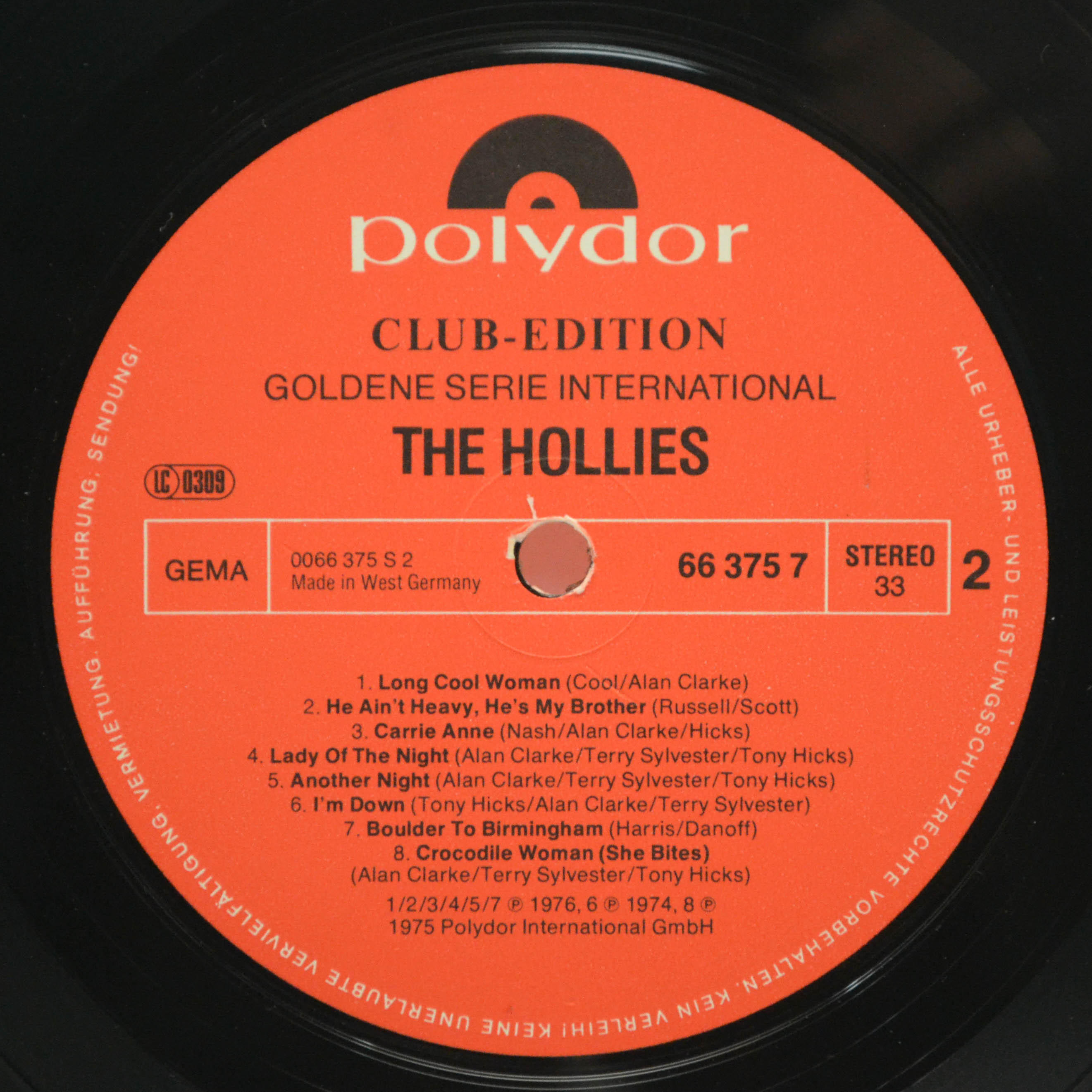 Hollies — The Hollies, 1978