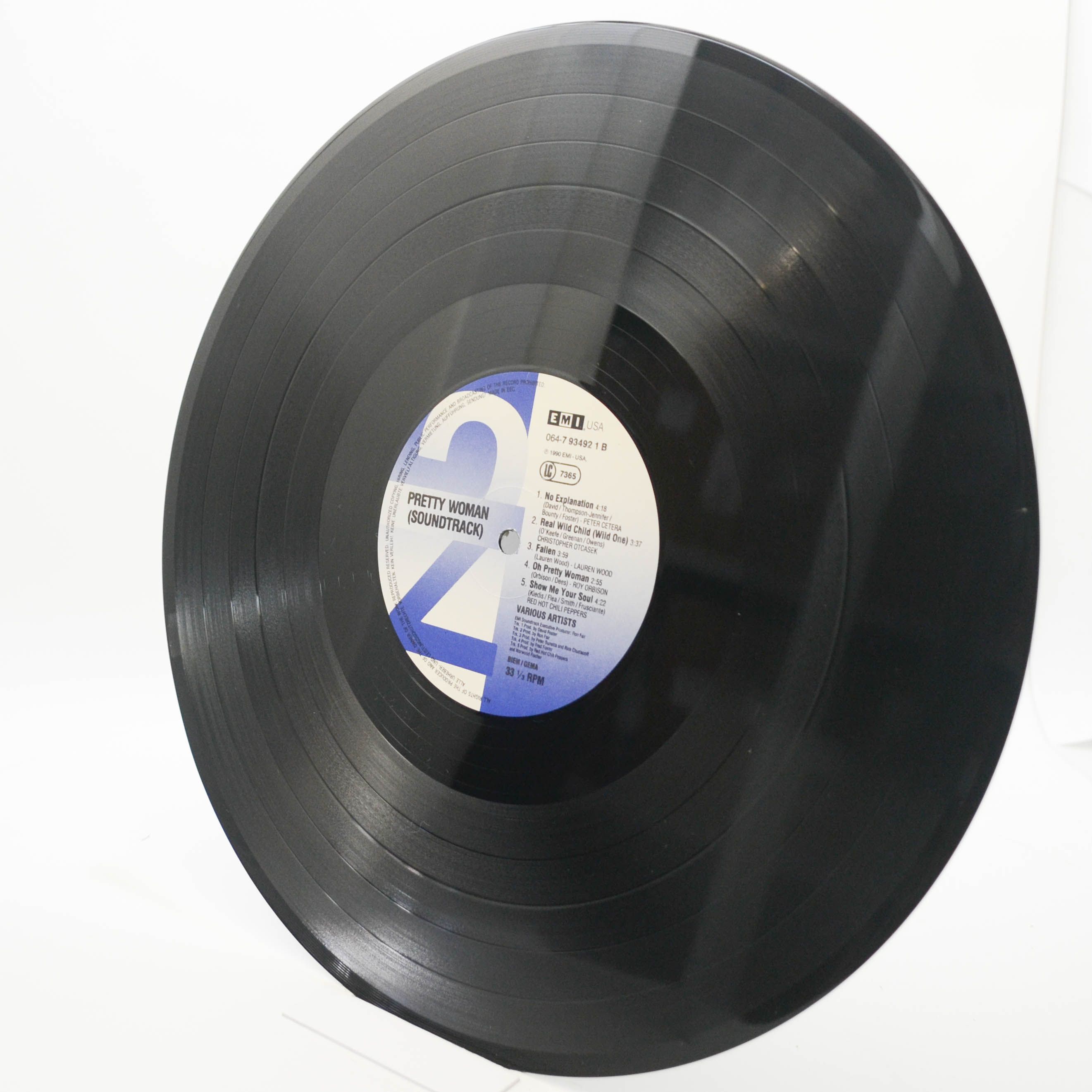 Various — Pretty Woman (Original Motion Picture Soundtrack), 1990