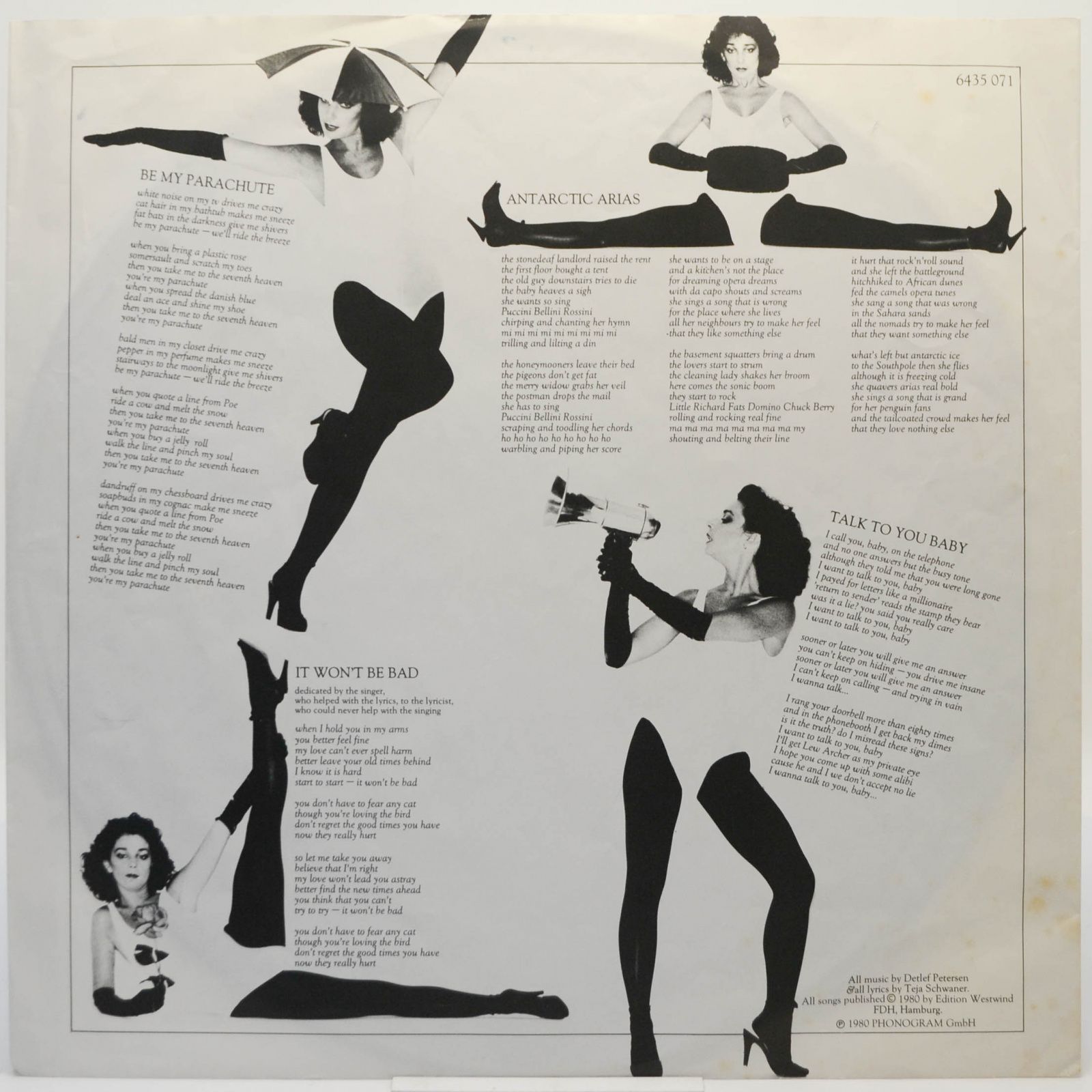 Виниловая пластинка Gillian Scalici — Hell, I Want More, 1980
