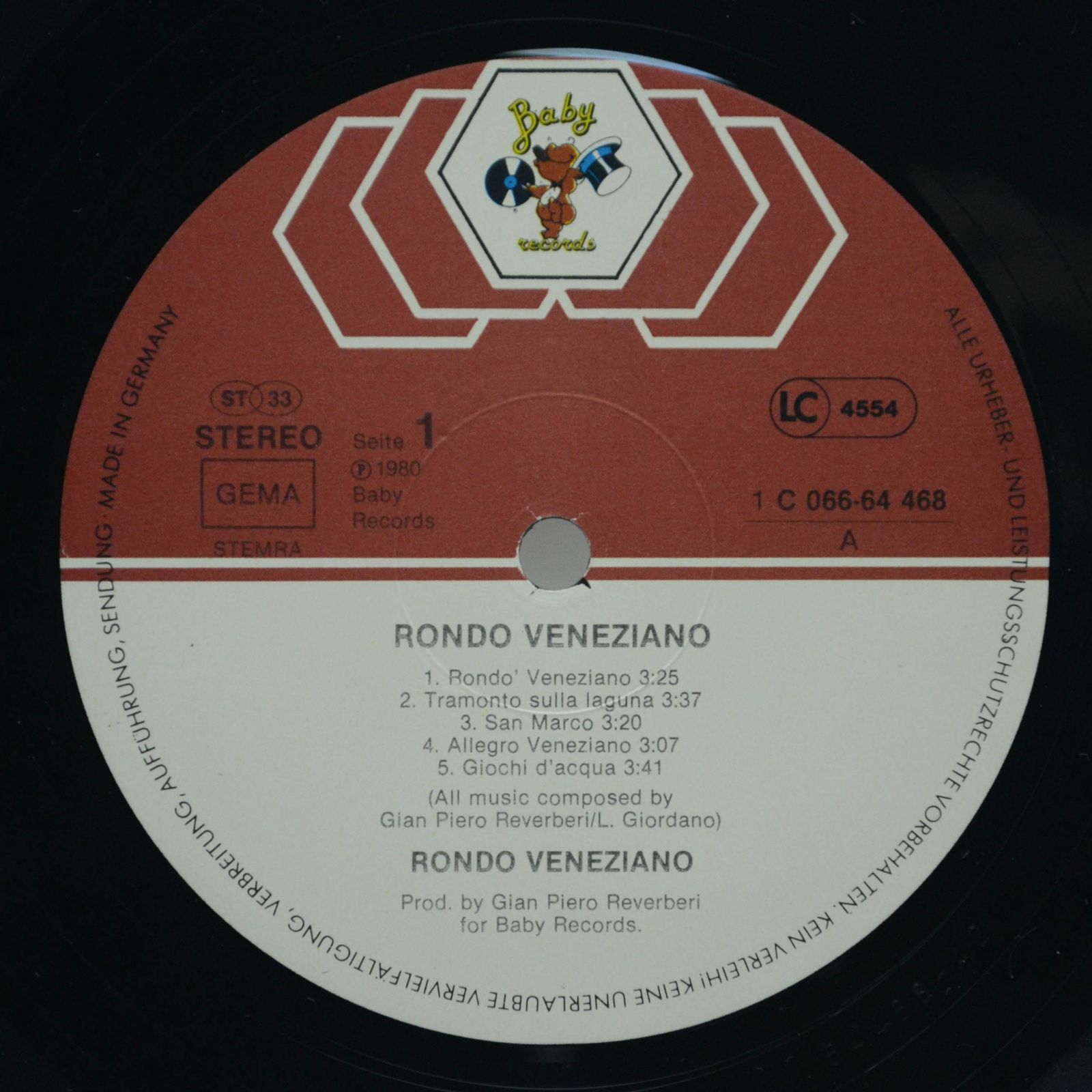 Rondo' Veneziano — Rondo' Veneziano, 1980