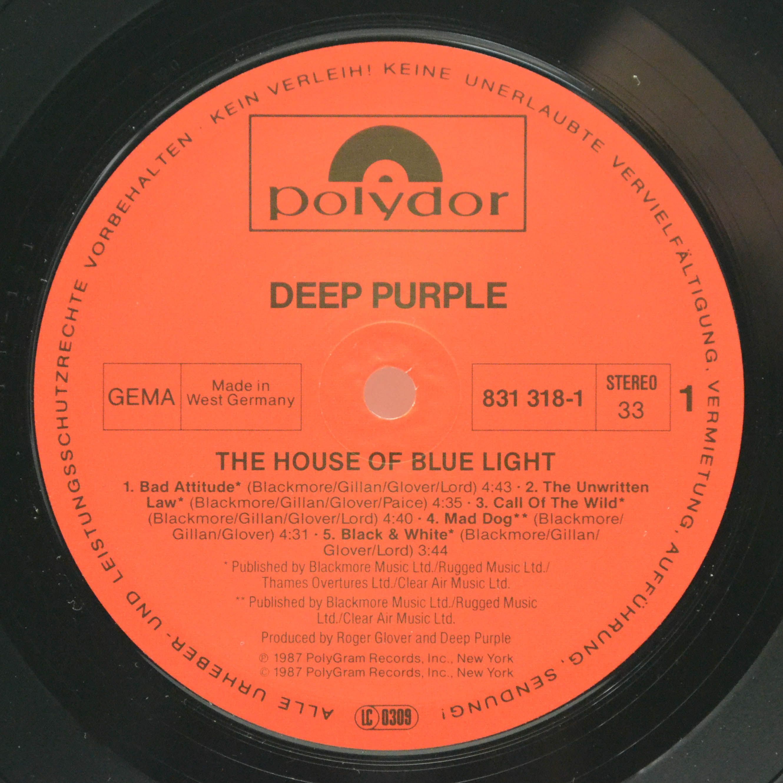 Deep Purple — The House Of Blue Light, 1987