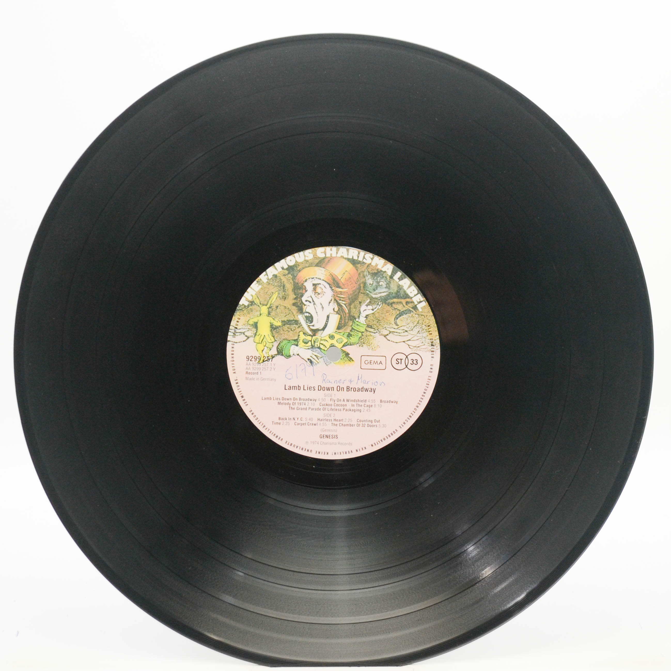 Genesis — The Lamb Lies Down On Broadway (2LP), 1974