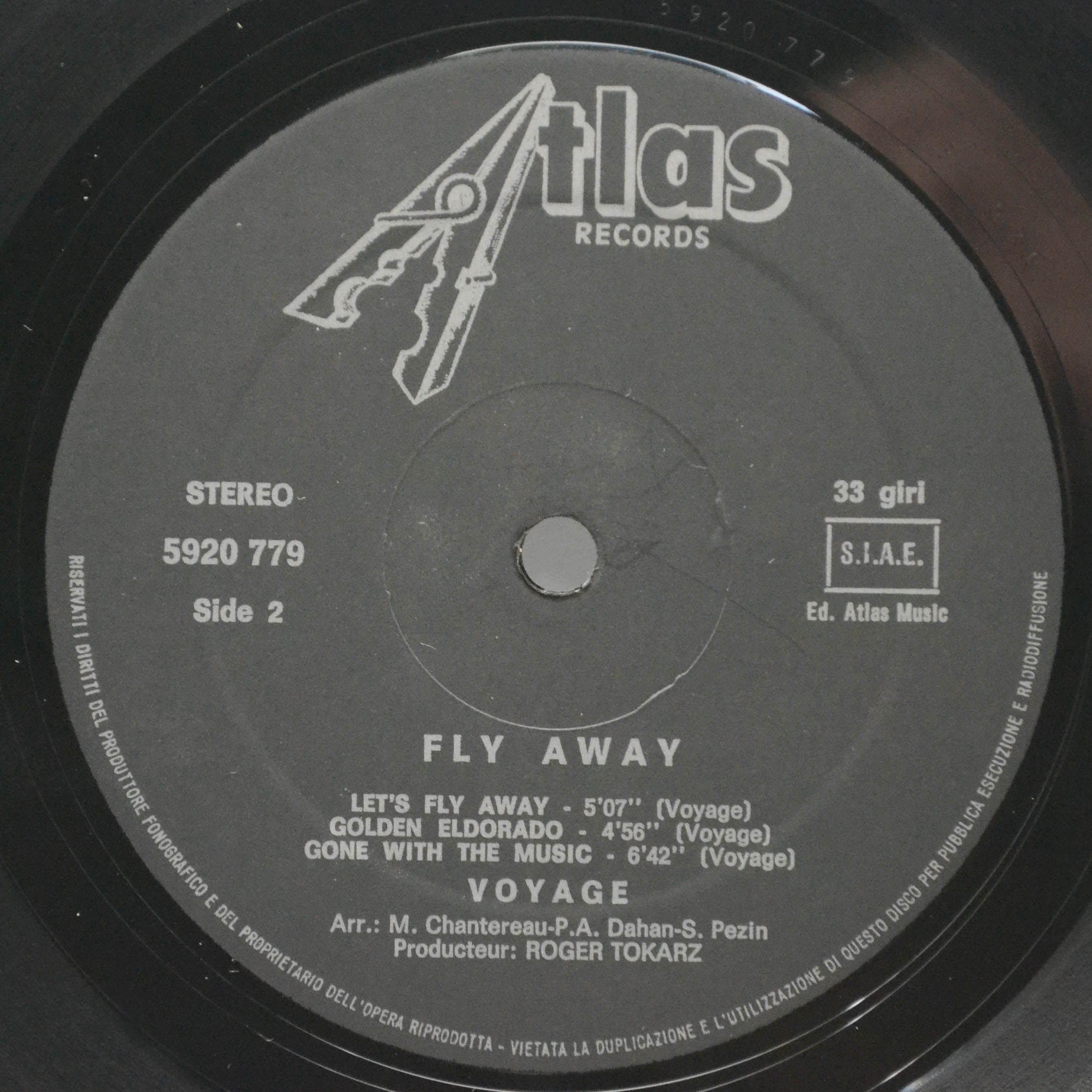 Виниловая пластинка Voyage — Fly Away, 1978