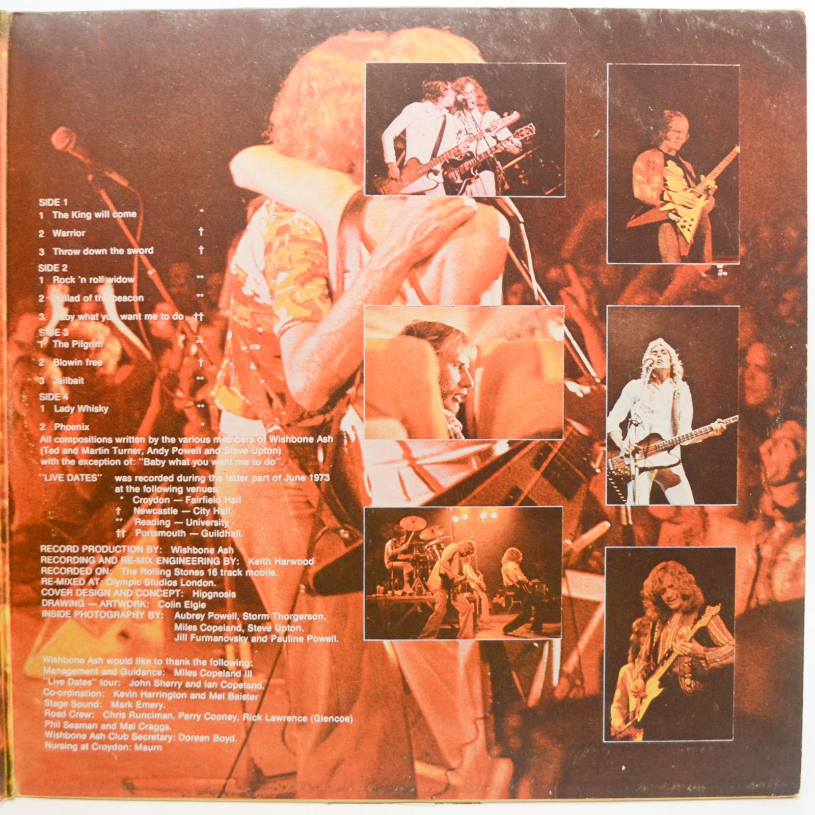 Виниловая пластинка Wishbone Ash — Live Dates (2LP), 1973