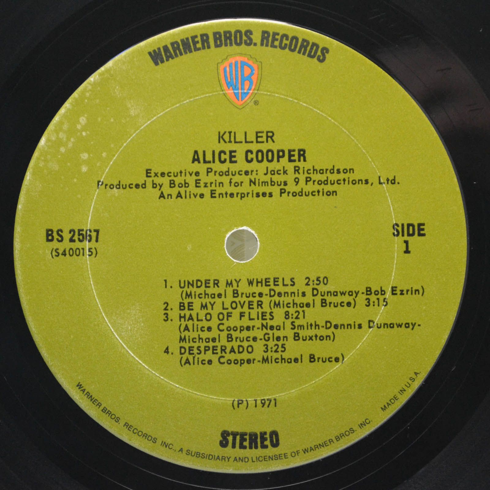 Alice Cooper — Killer (USA), 1971