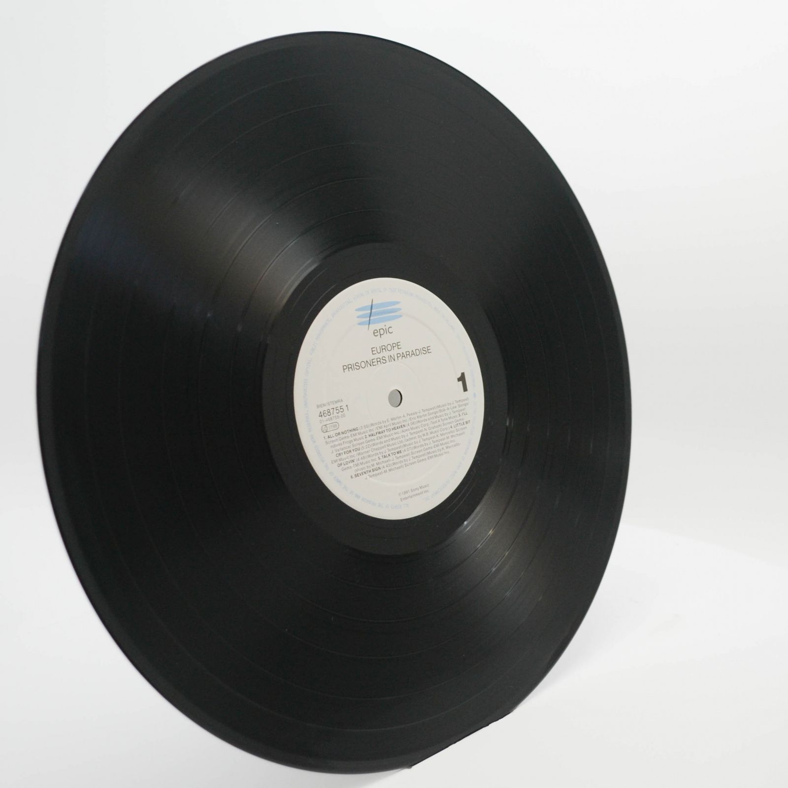 Europe — Prisoners In Paradise, 1991