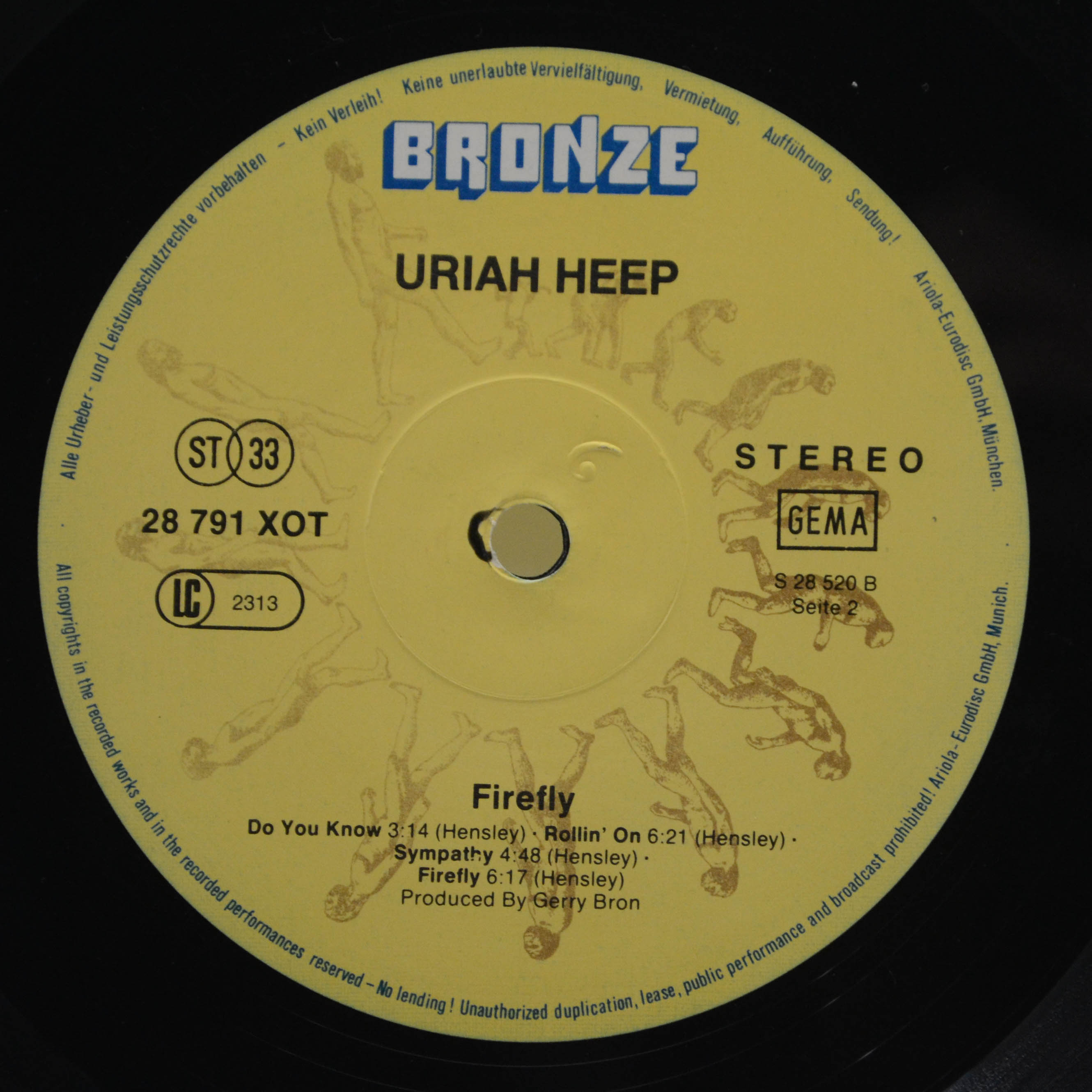 Uriah Heep — Firefly, 1977