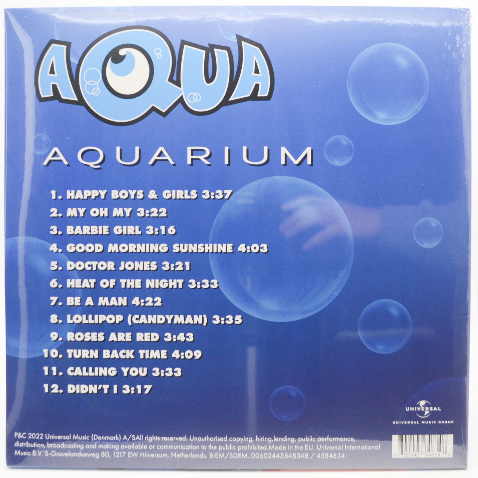 Виниловая пластинка Aqua — Aquarium, 1997