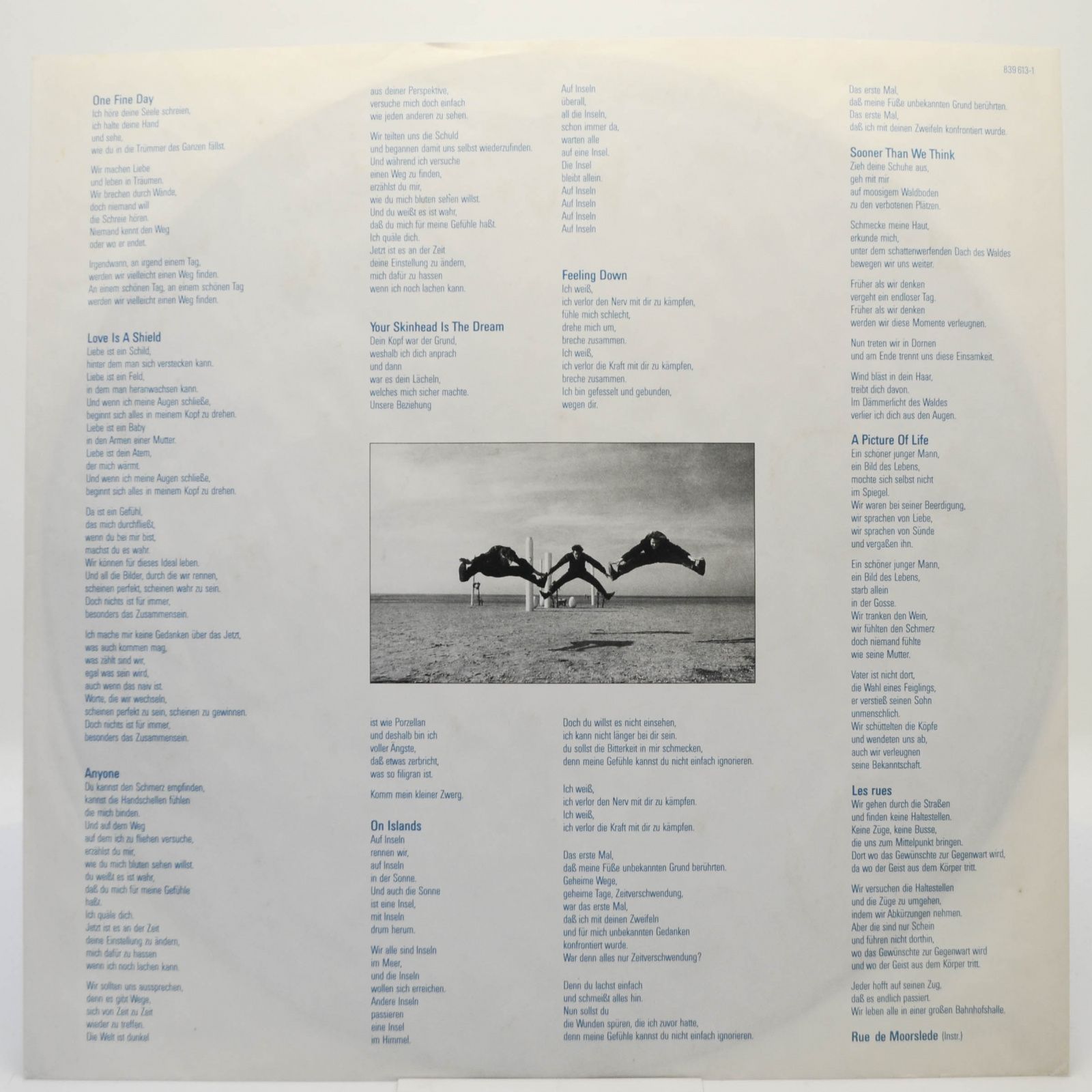 Camouflage — Methods Of Silence, 1989