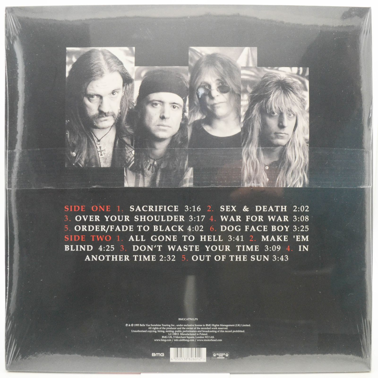 Motörhead — Sacrifice, 1995