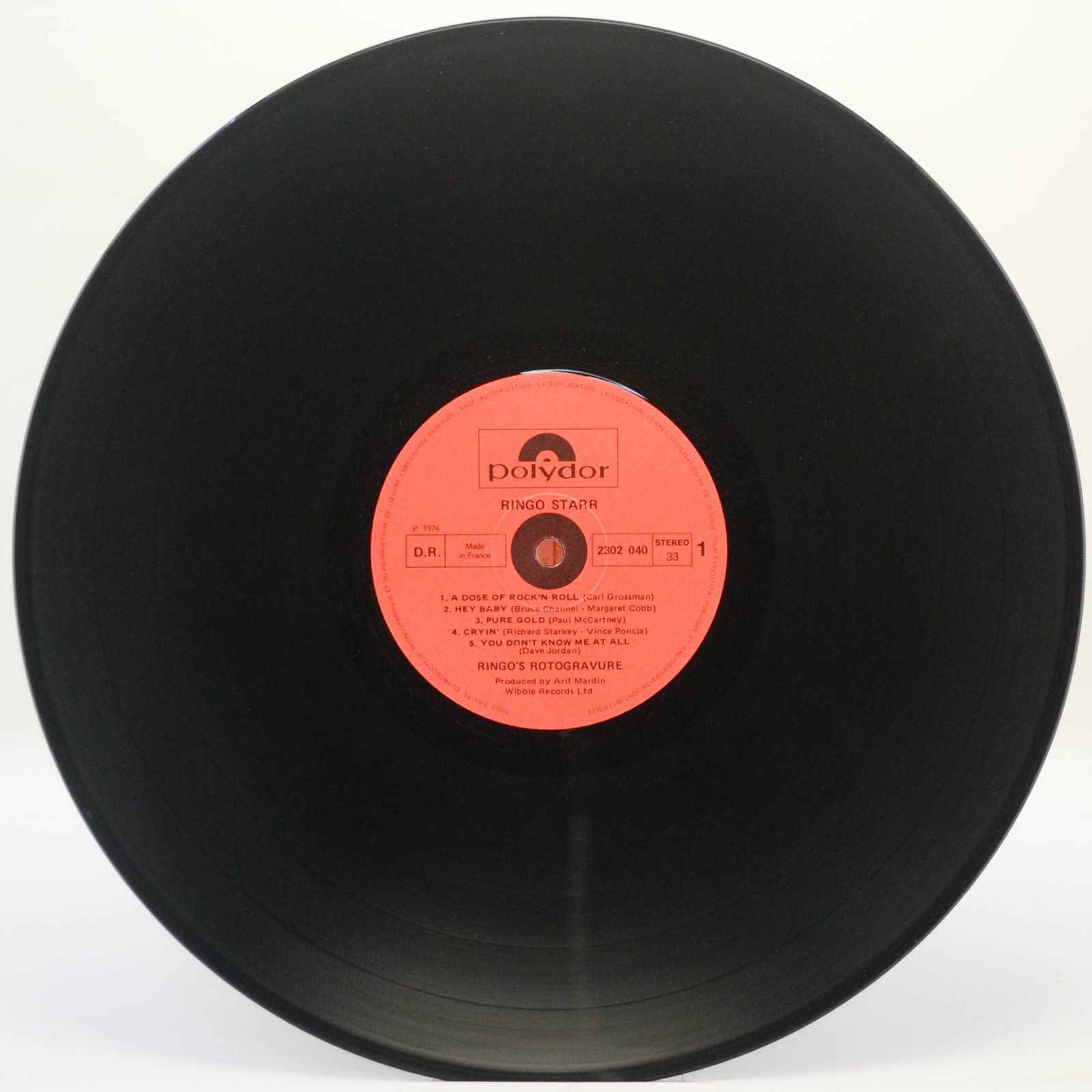 Ringo Starr — Ringo's Rotogravure, 1976