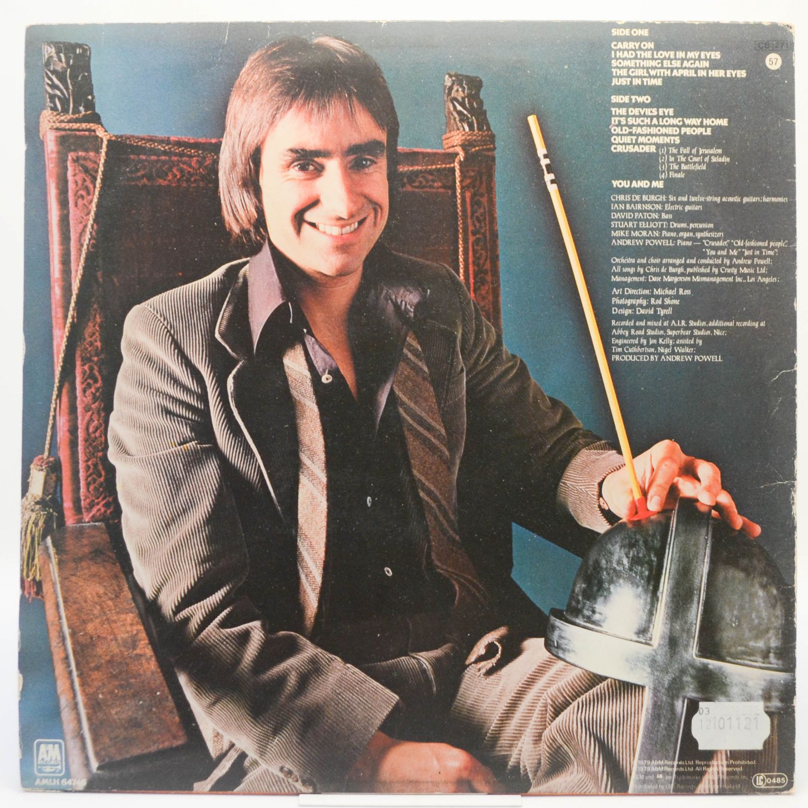 Виниловая пластинка Chris de Burgh — Crusader, 1979